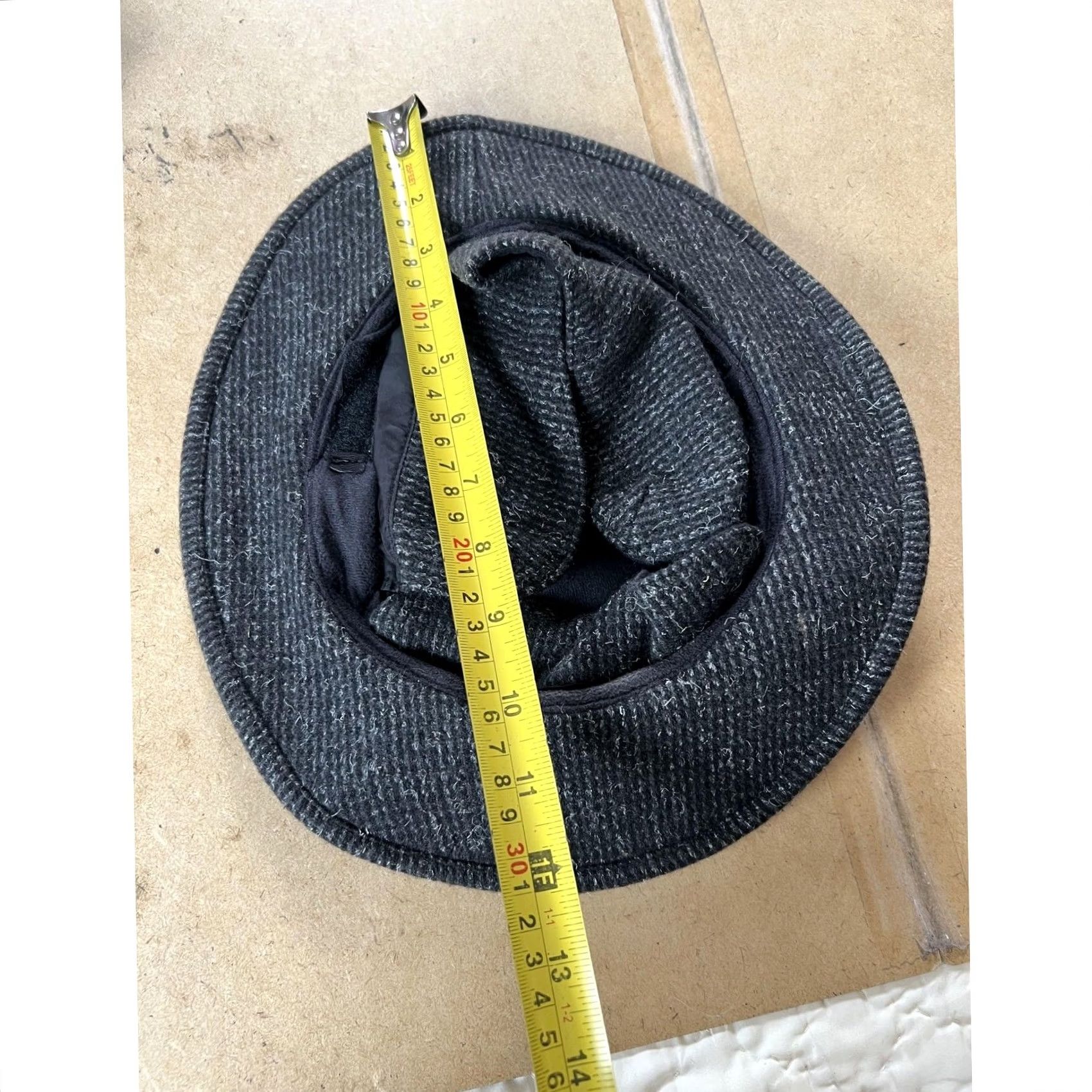 Tilley Tilley Endurables Hat Bucket Mens 7 1/8 Gray Tweed Lined Insulated Winter Size ONE SIZE - 7 Thumbnail
