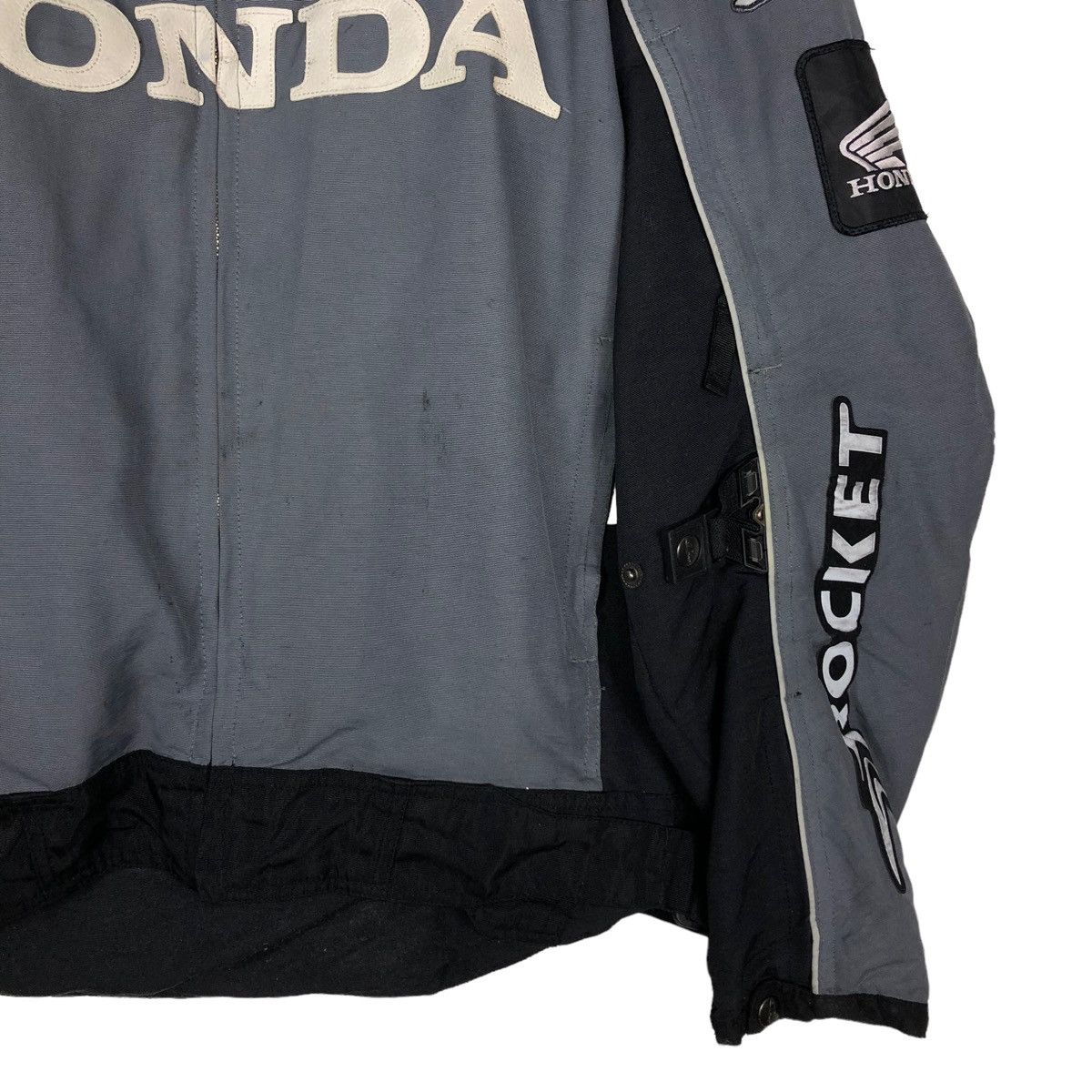 Other 🔥VINTAGE BIKER RACING JACKET HONDA BIG LOGO SAFETY WEAR Size US XL / EU 56 / 4 - 6 Thumbnail