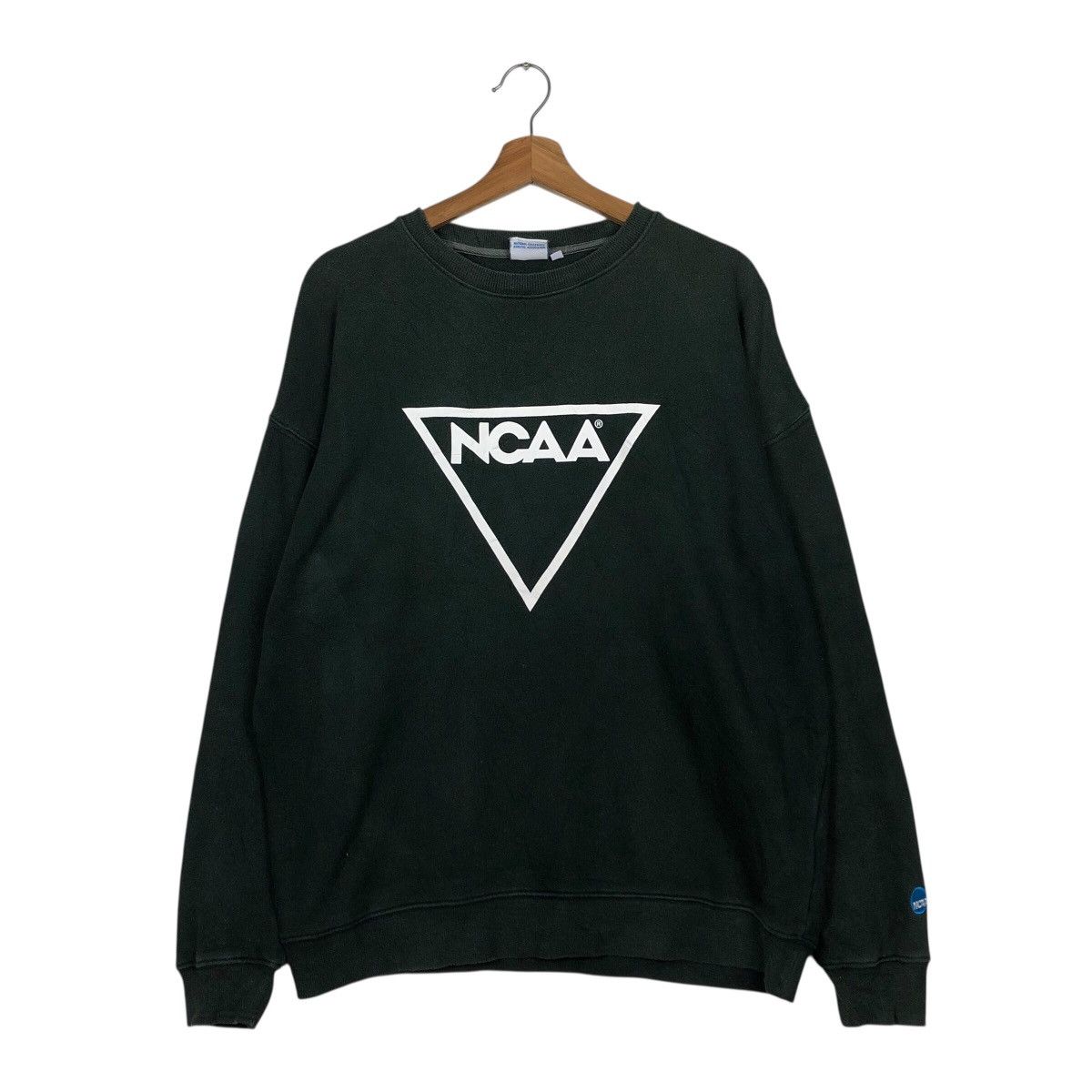 Japanese Brand 📌Vintage Sweatshirt NCAA Big Logo Spell Out Size US M / EU 48-50 / 2 - 2 Thumbnail