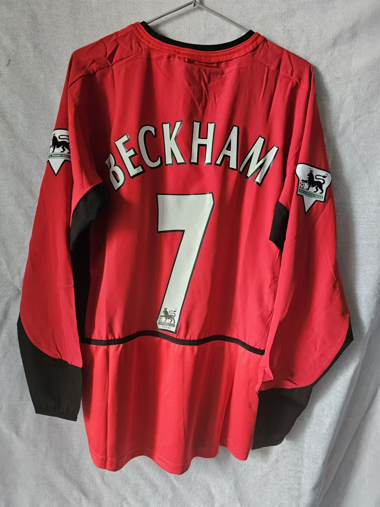 Other 2002 04 Man Utd 7 David Beckham Jersey Home Size US M / EU 48-50 / 2 - 1 Thumbnail