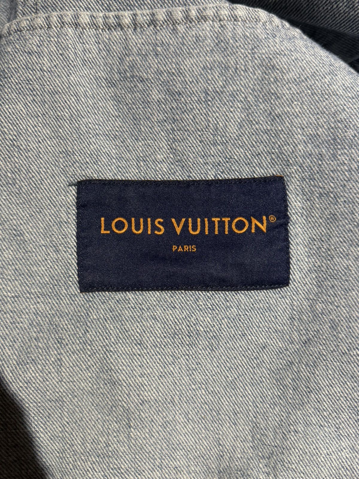 Louis Vuitton Louis Vuitton Frayed Distress Monogram Denim Trucker Jacket Size US XL / EU 56 / 4 - 24 Thumbnail
