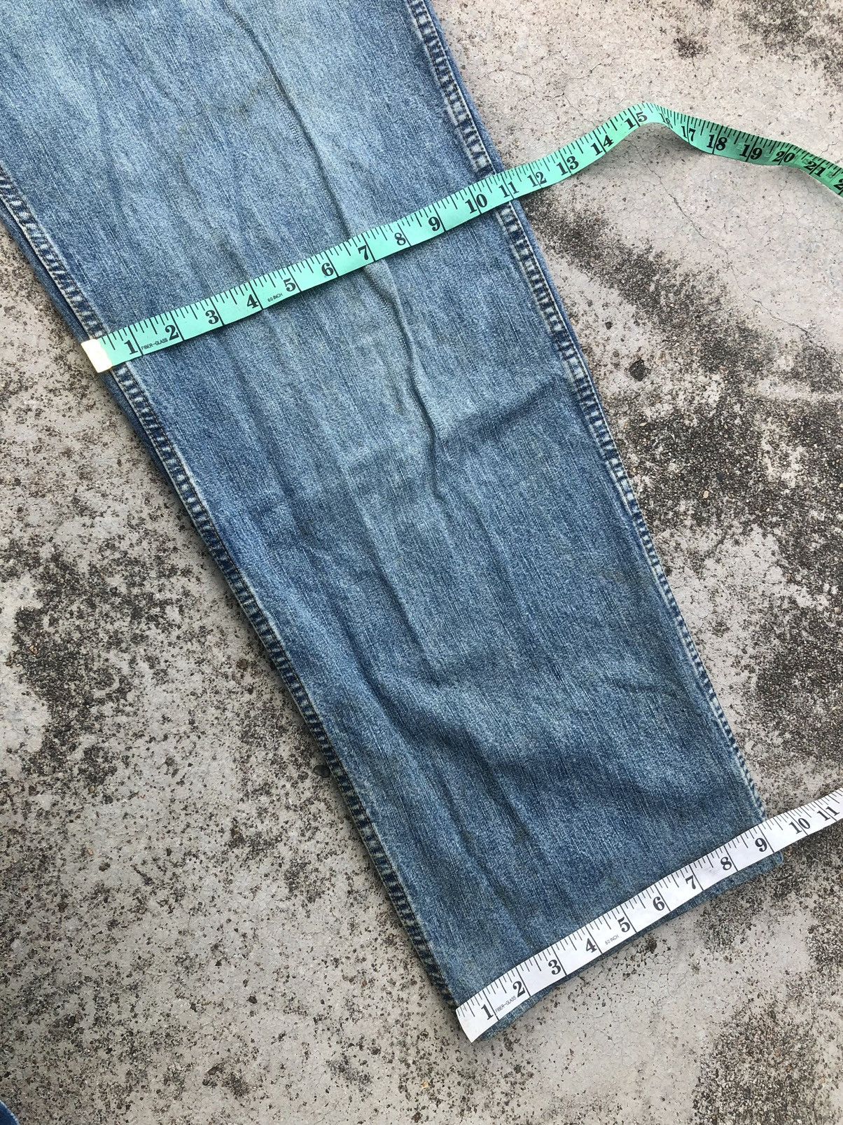 Hypebeast BAGGY⚡️⚡️VINTAGE TREVOR BUCKLE BACK DENIM Size US 29 - 9 Thumbnail