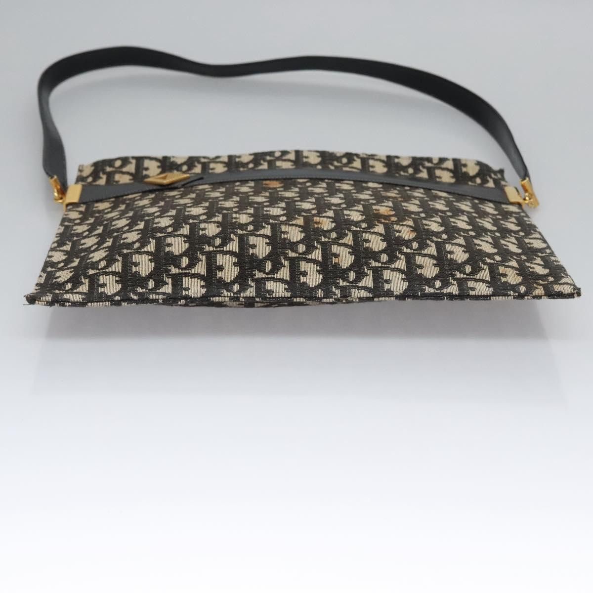 Dior DIOR Trotter Canvas Shoulder Bag Navy Size ONE SIZE - 9 Thumbnail