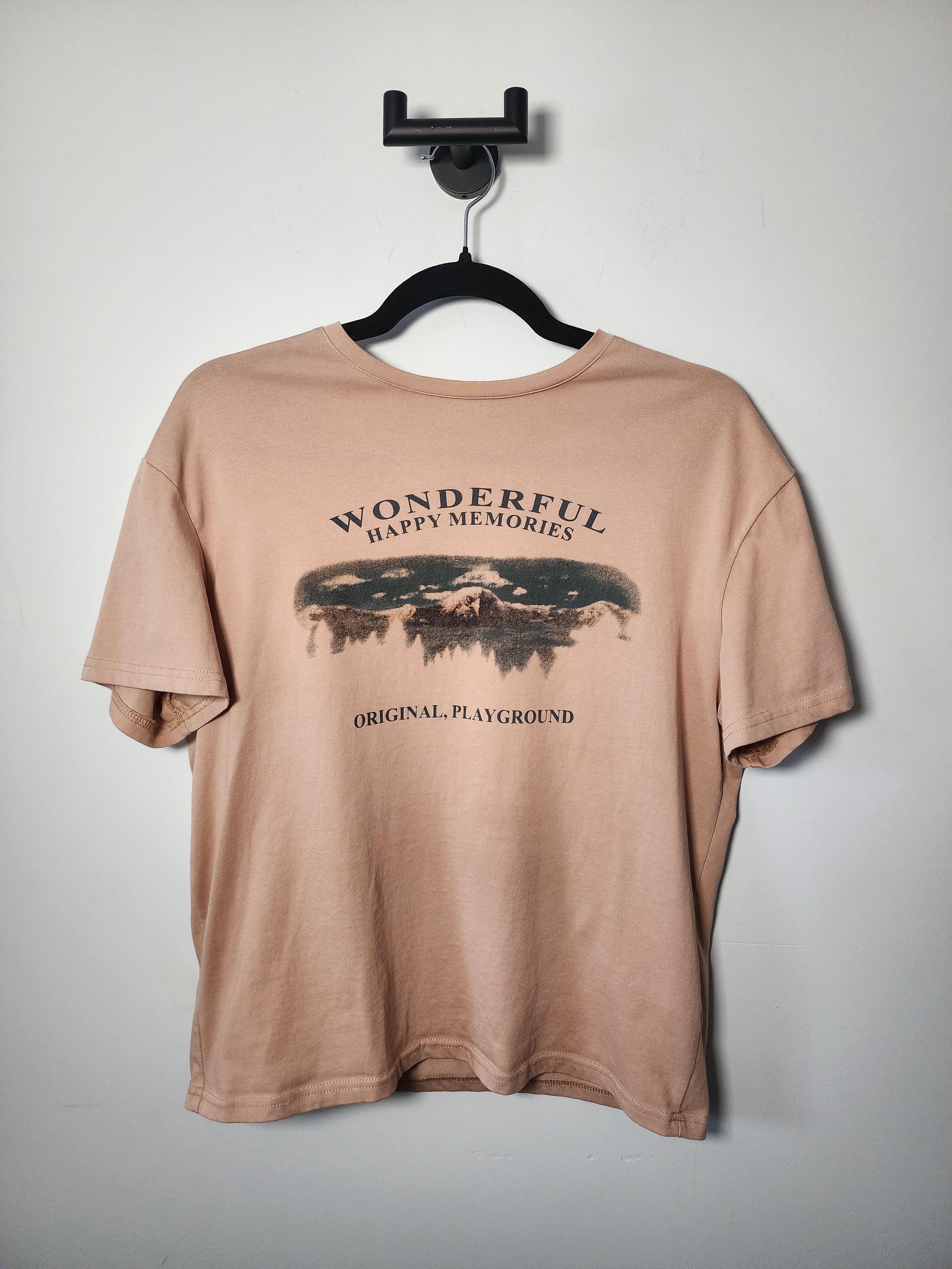 Vintage Vintage American Wonderful Happy Memories Cropped Shirt Size US M / EU 48-50 / 2 - 1 Thumbnail