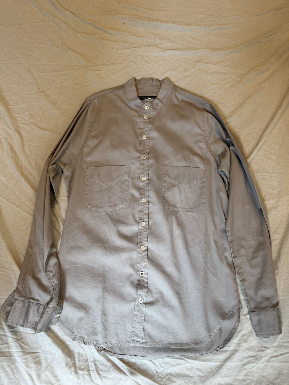 Paul Harnden Shoemakers Paul Harnden Shoemakers silk-cotton shirt