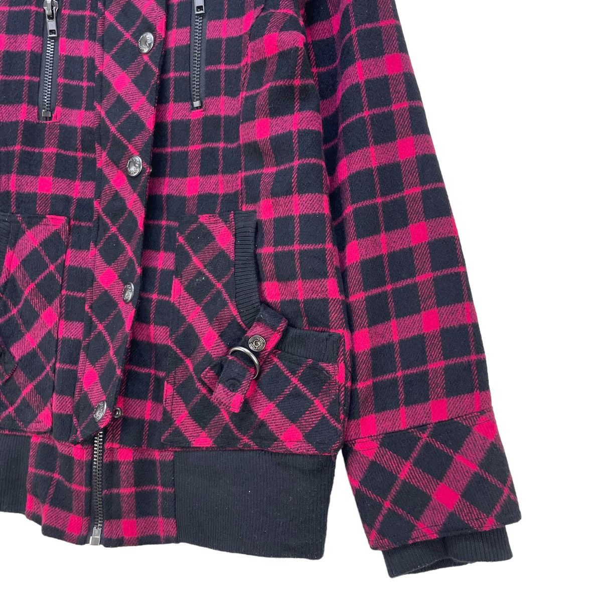 If Six Was Nine Japanese Brand Cornflake Checked Jacket Size M / US 6-8 / IT 42-44 - 5 Thumbnail