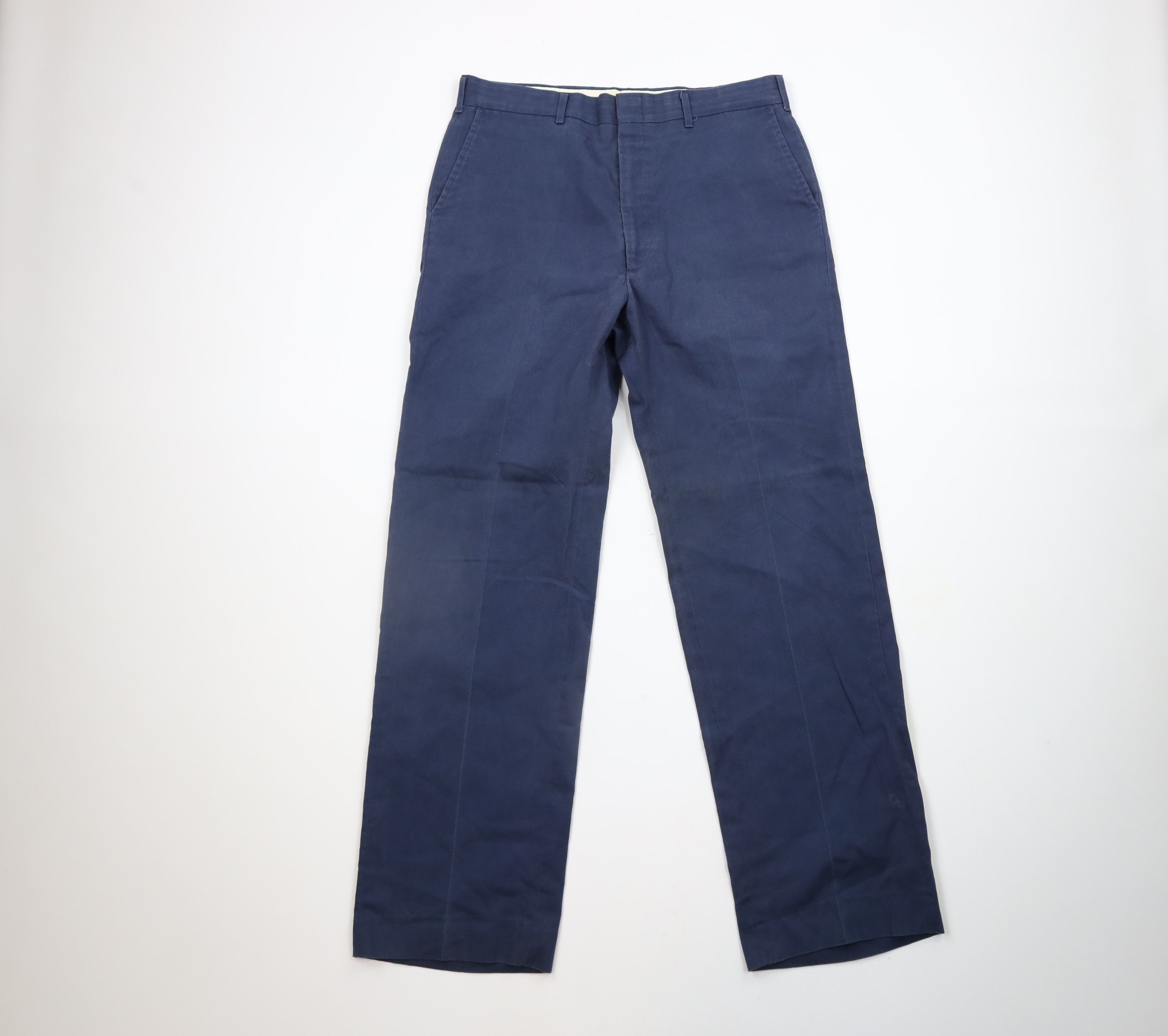 Vintage Vintage 70s Streetwear Wide Leg Bell Bottoms Chino Pants USA Size US 32 / EU 48 - 1 Thumbnail