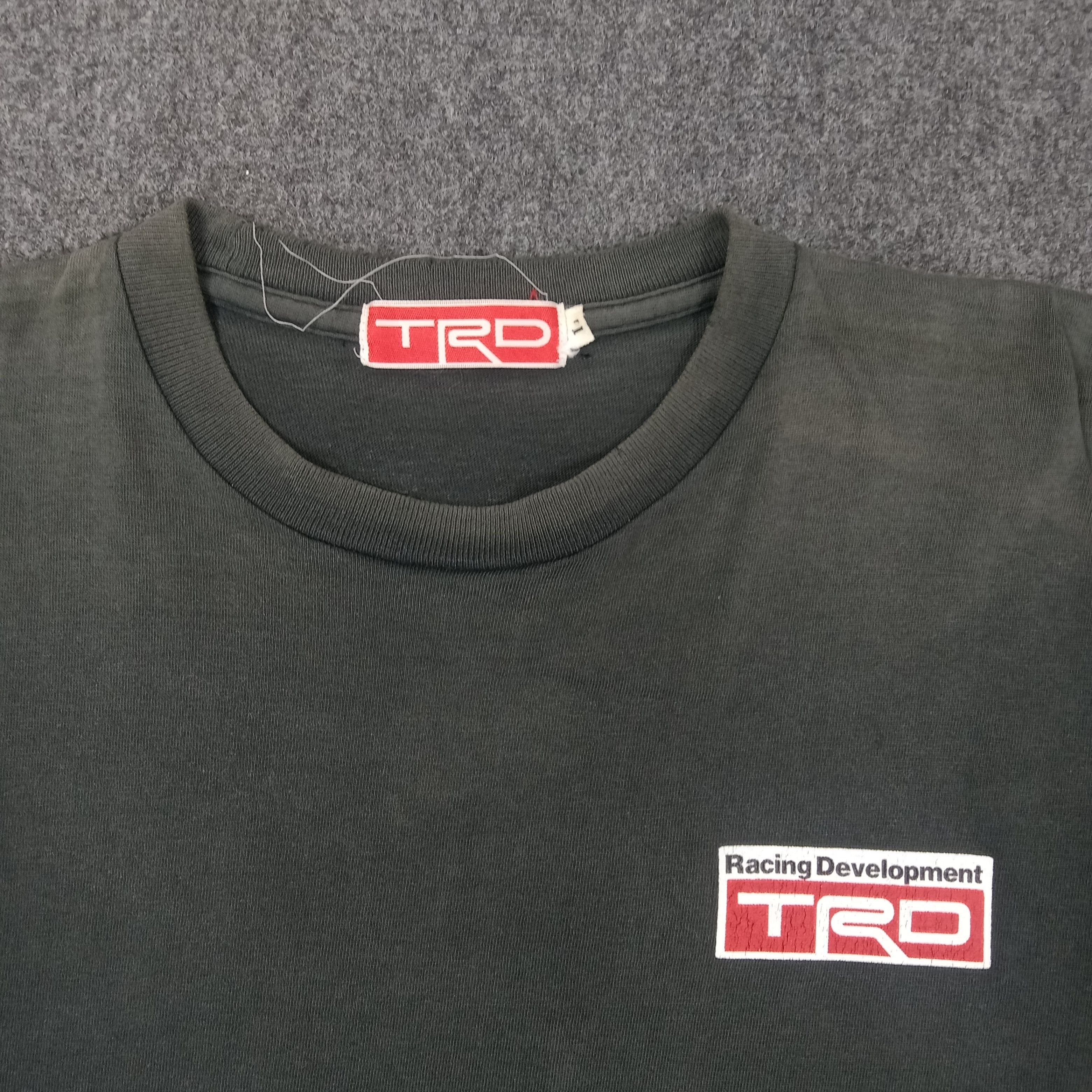 Japanese Brand × Vintage TRD Toyota Japanese Racing Team Tshirt Size US L / EU 52-54 / 3 - 4 Thumbnail