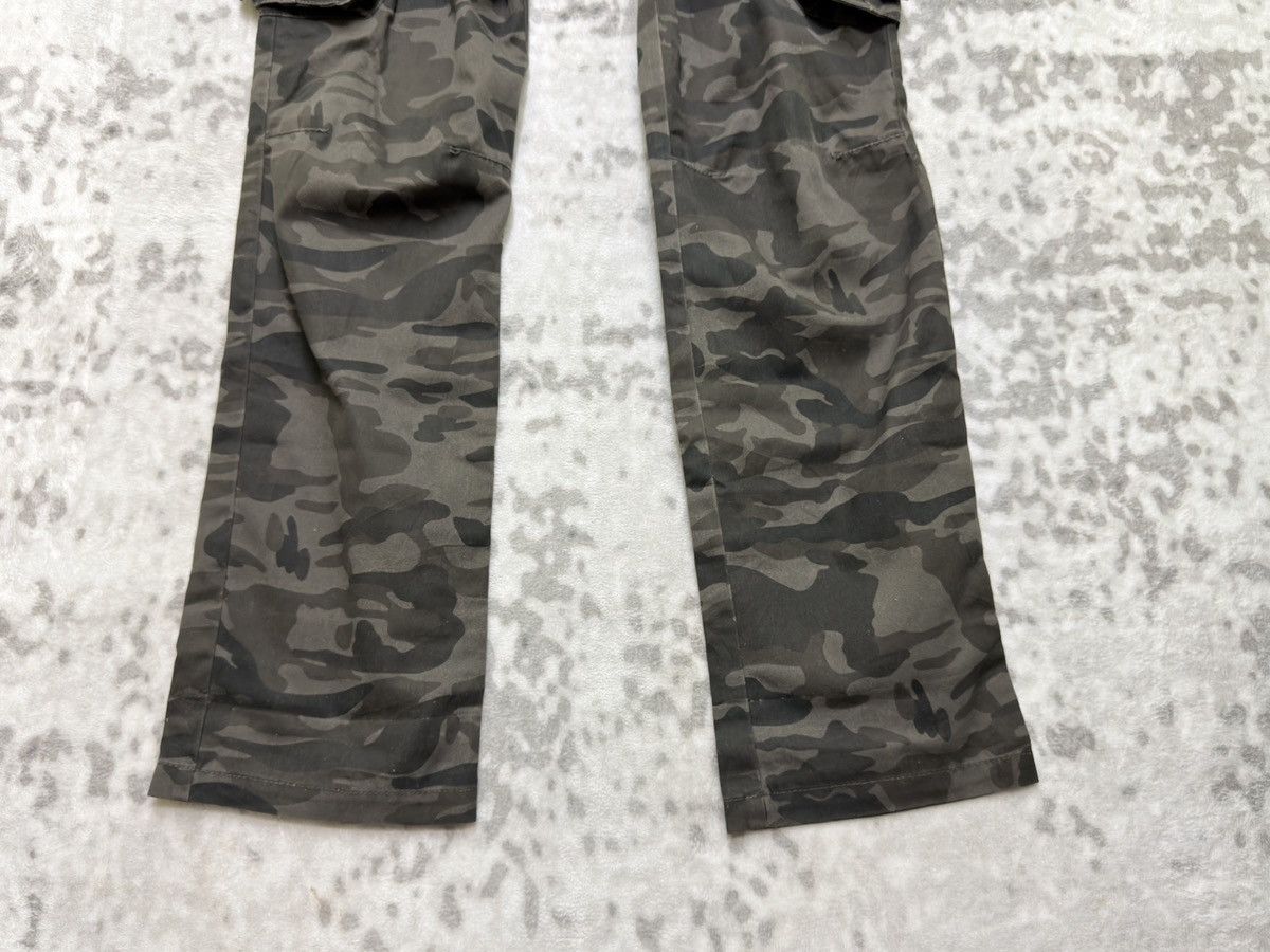 GOA BA-TSU STUDIO Camo Multi Pocket Punk Cargo Pants Size US 29 - 7 Thumbnail