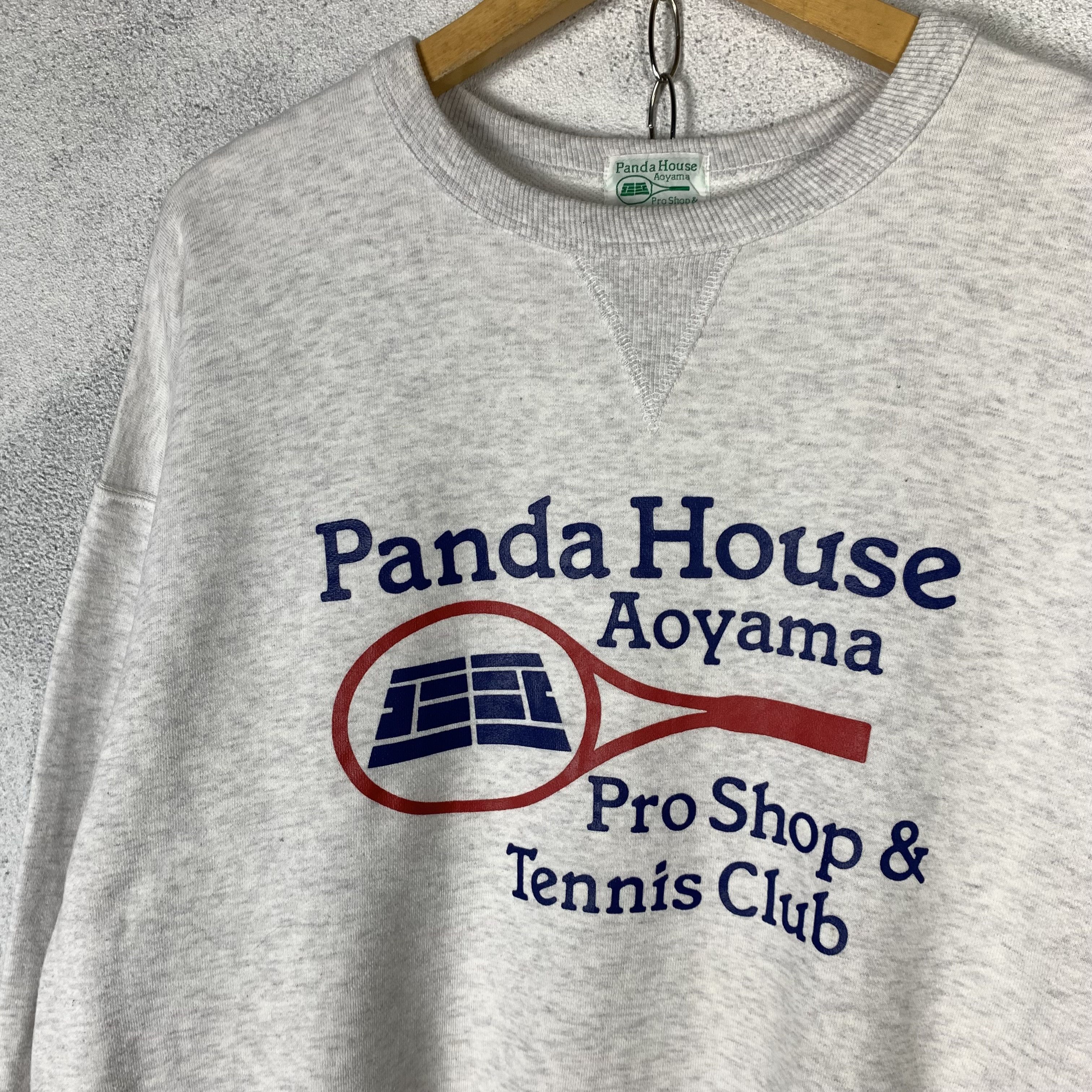 Japanese Brand Vintage Panda House Aoyama Tennis Club Sweatshirt Crewneck Size US M / EU 48-50 / 2 - 2 Thumbnail