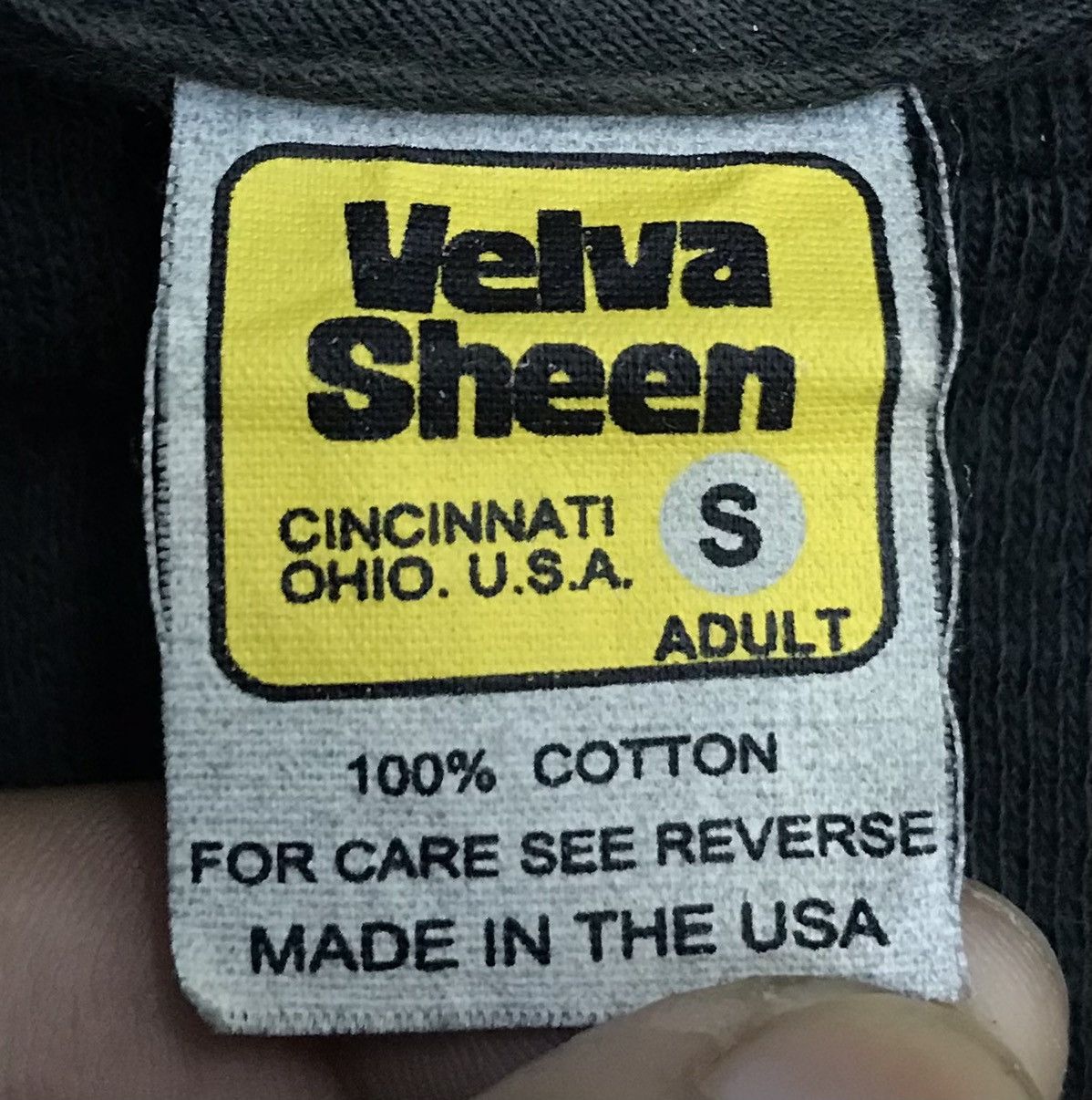 Velva Sheen × Vintage Vintage Velva Sheen Nightmare 86 Made In The Usa Shirt Size US S / EU 44-46 / 1 - 6 Thumbnail