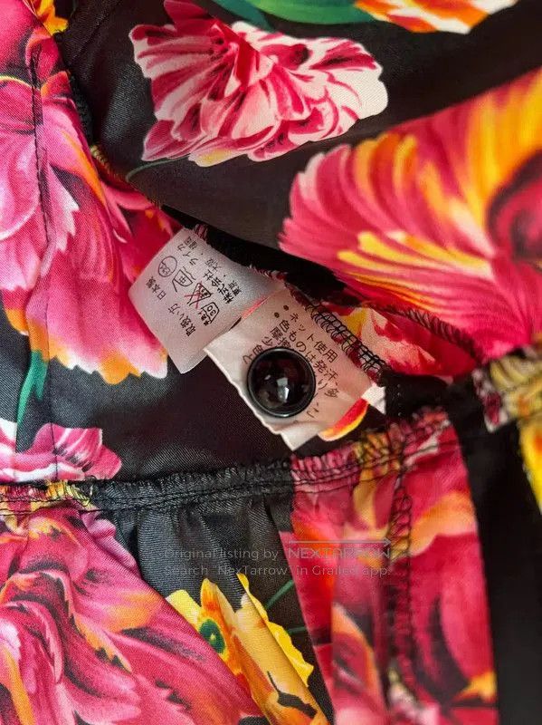 Kenzo Kenzo Floral Print Black Shirt . Size XS / US 0-2 / IT 36-38 - 4 Thumbnail