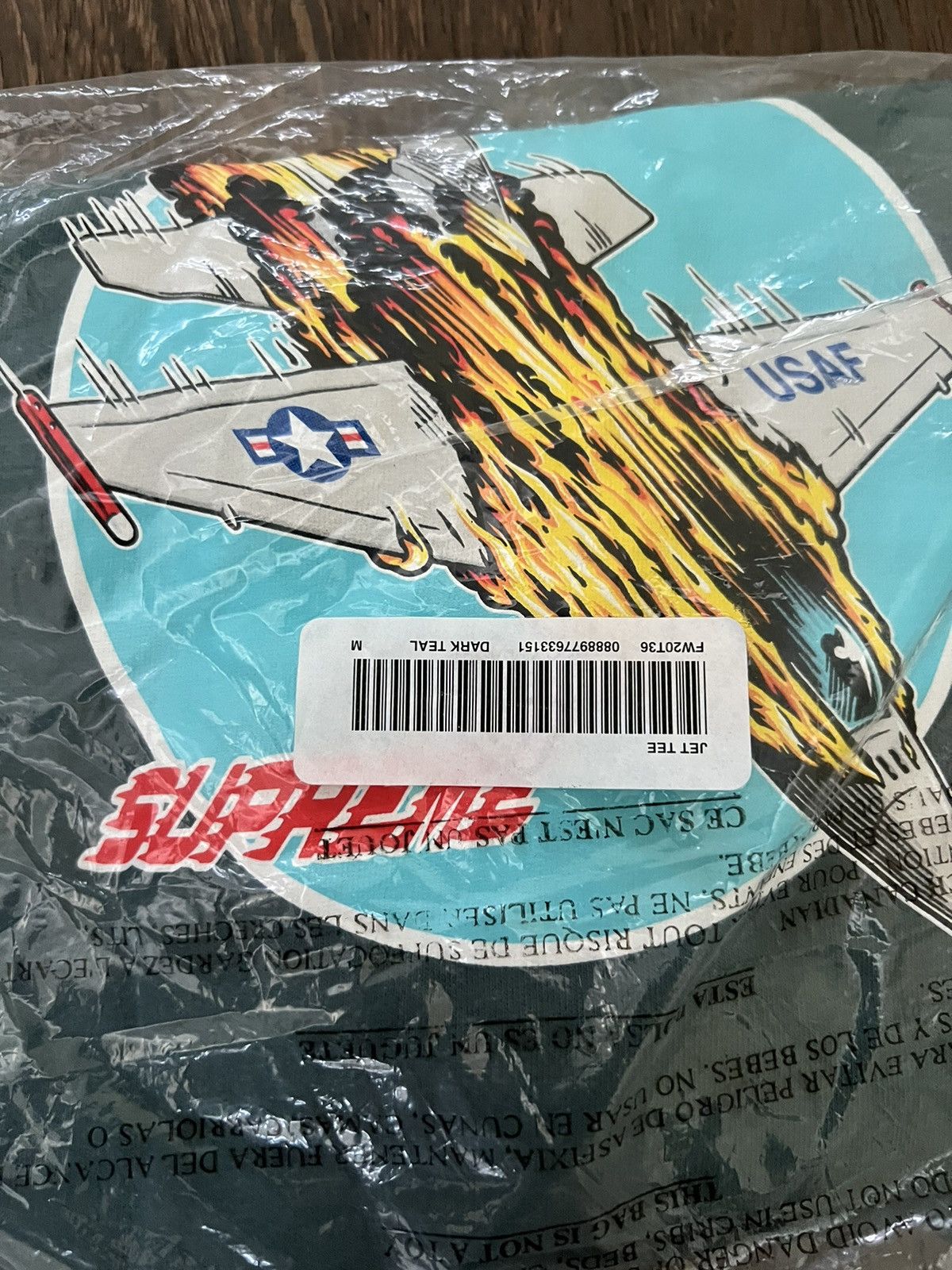 Supreme Supreme Jet Tee Size US M / EU 48-50 / 2 - 3 Thumbnail