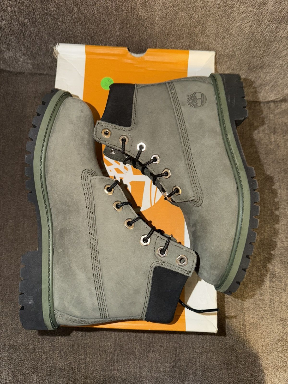 Timberland Limited Edition Timberland 6” Waterproof Boot Dark Green Size US 5 / EU 37 - 3 Thumbnail
