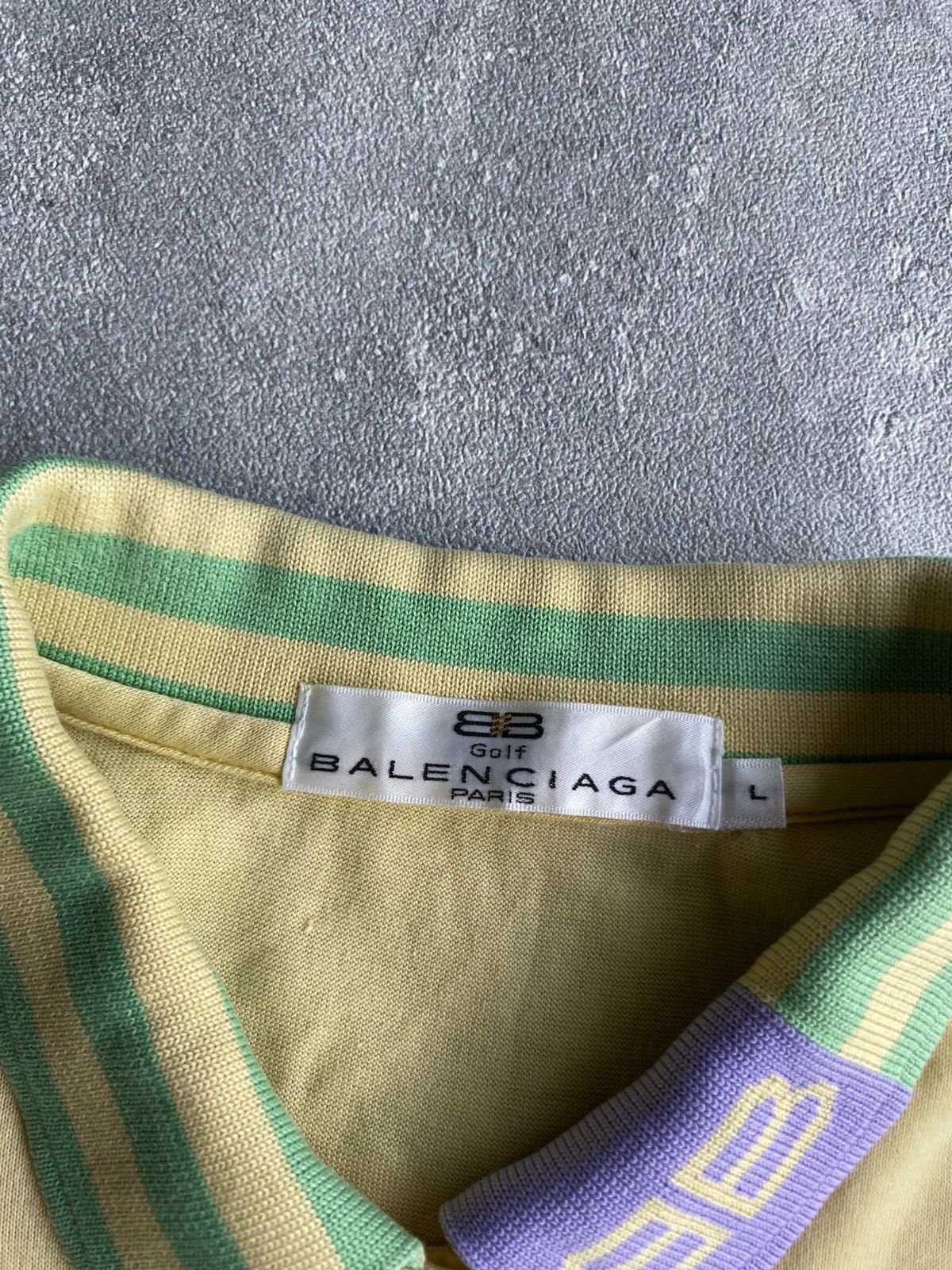 Balenciaga Vintage Balenciaga Golf Shirt Size US M / EU 48-50 / 2 - 5 Thumbnail