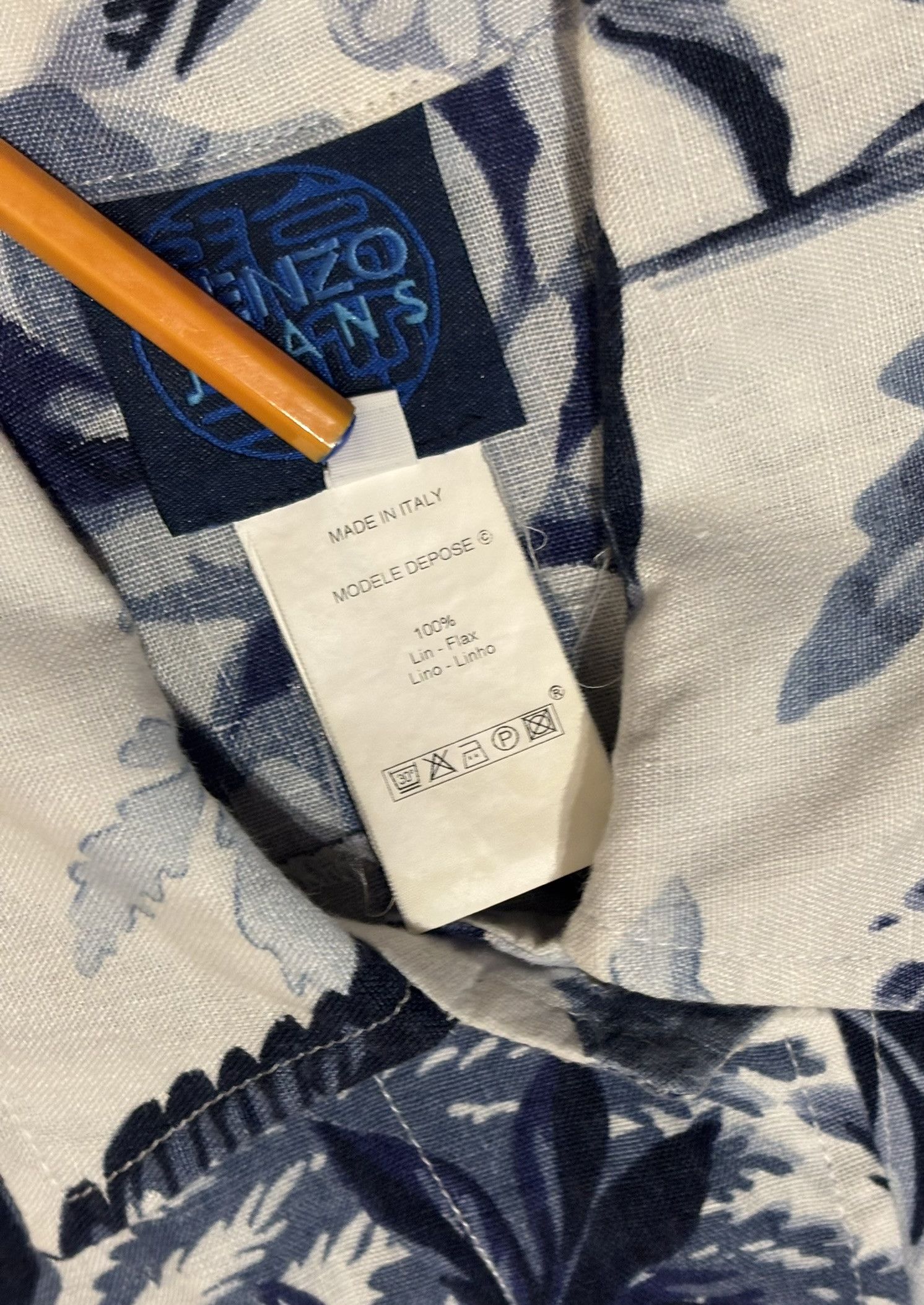 Kenzo Kenzo Jeans vintage shirt 100% Linen size 38 Size XS / US 0-2 / IT 36-38 - 13 Thumbnail