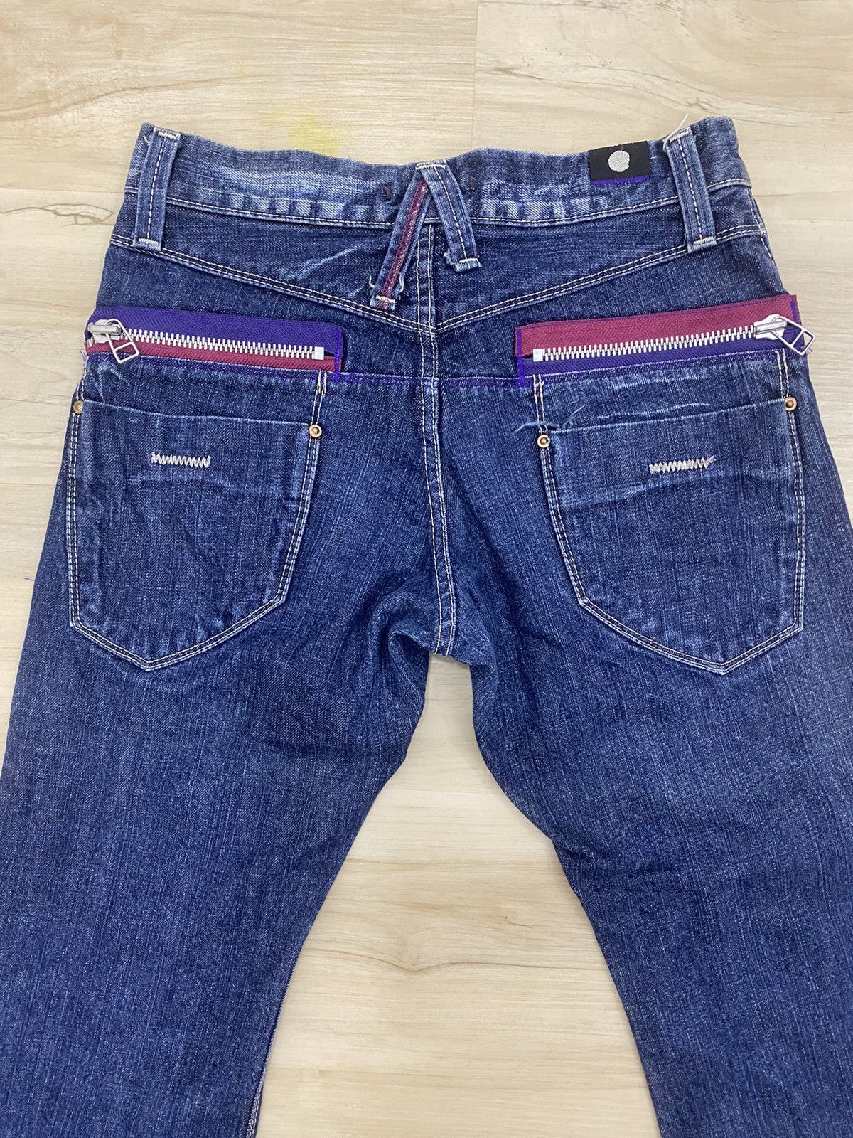 Hysteric Glamour × If Six Was Nine × Japanese Brand Blue Way Flared jeans Size US 30 / EU 46 - 3 Thumbnail