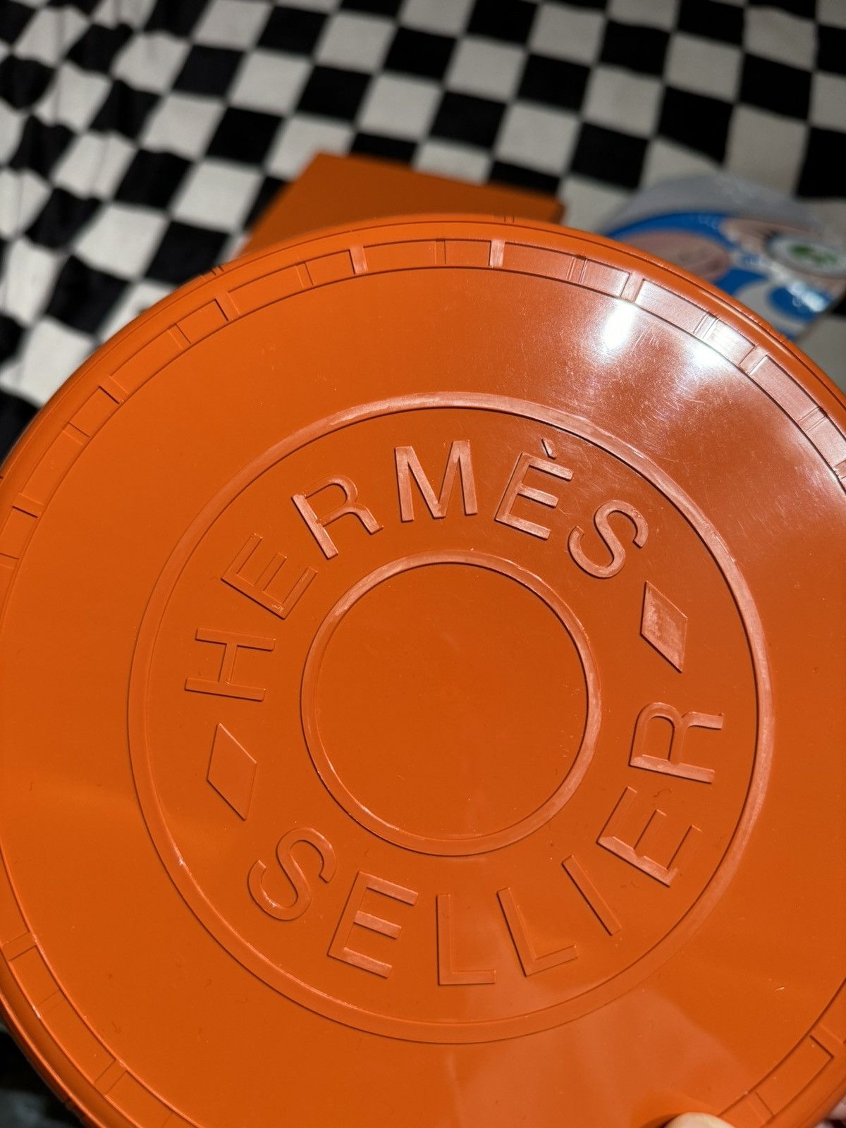 Hermes NEW IN BOX HERMES 9” FRISBEE SELLIER Size ONE SIZE - 2 Thumbnail