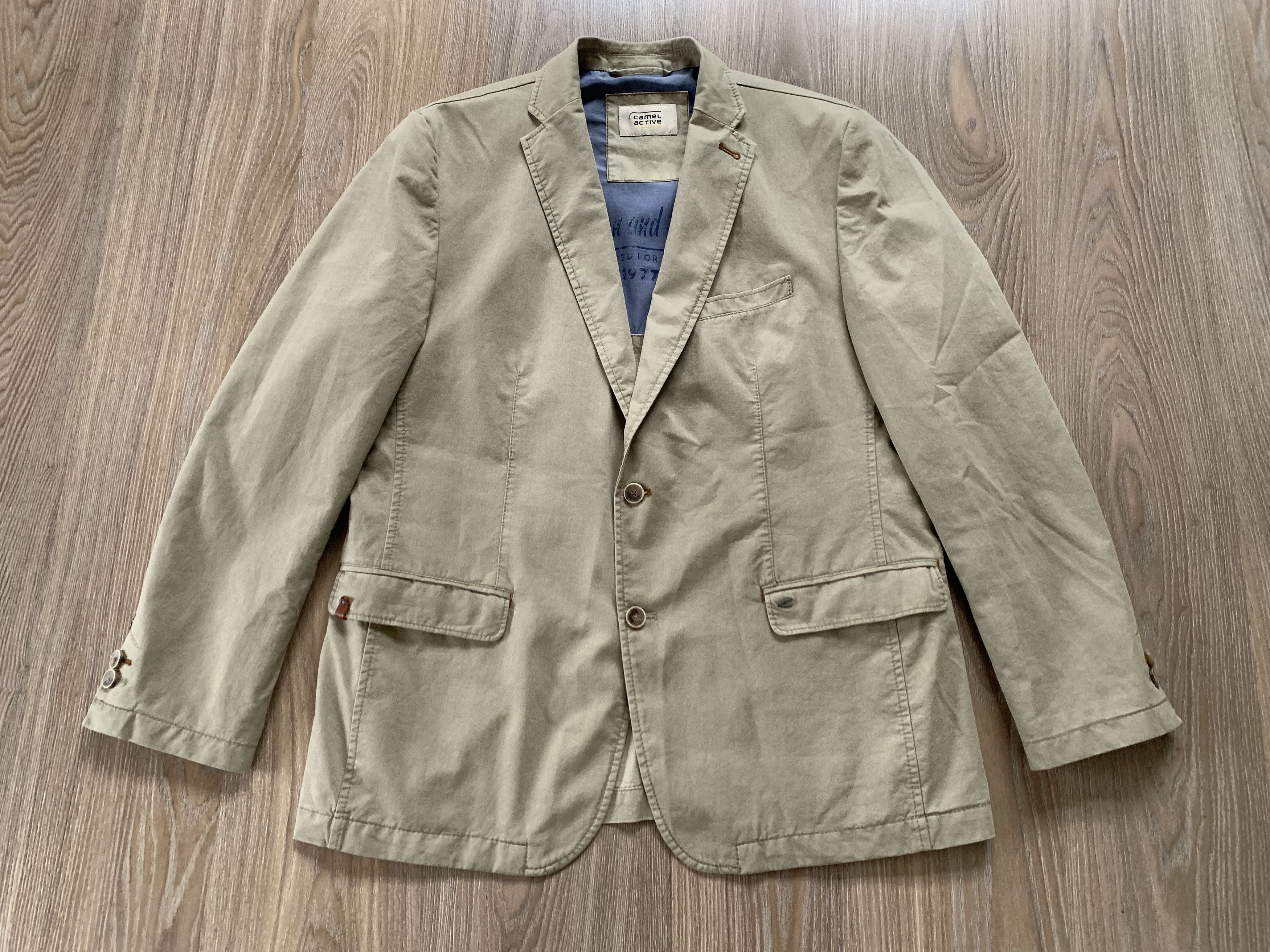 camel active Camel Active Casual Cotton Blazer Jacket Size 54R - 2 Thumbnail