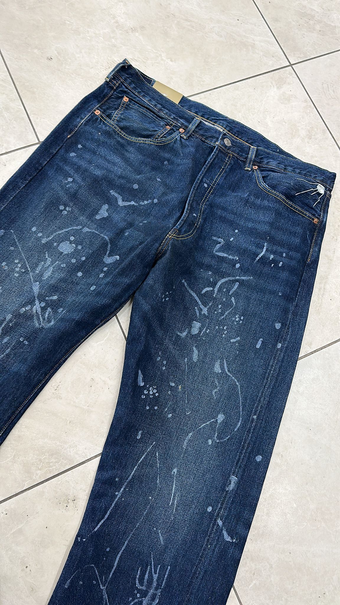 Levi's Vintage Clothing LVC Levi's Vintage Clothing 1955 501XX BigE Selvedge Jeans Size US 38 / EU 54 - 3 Thumbnail