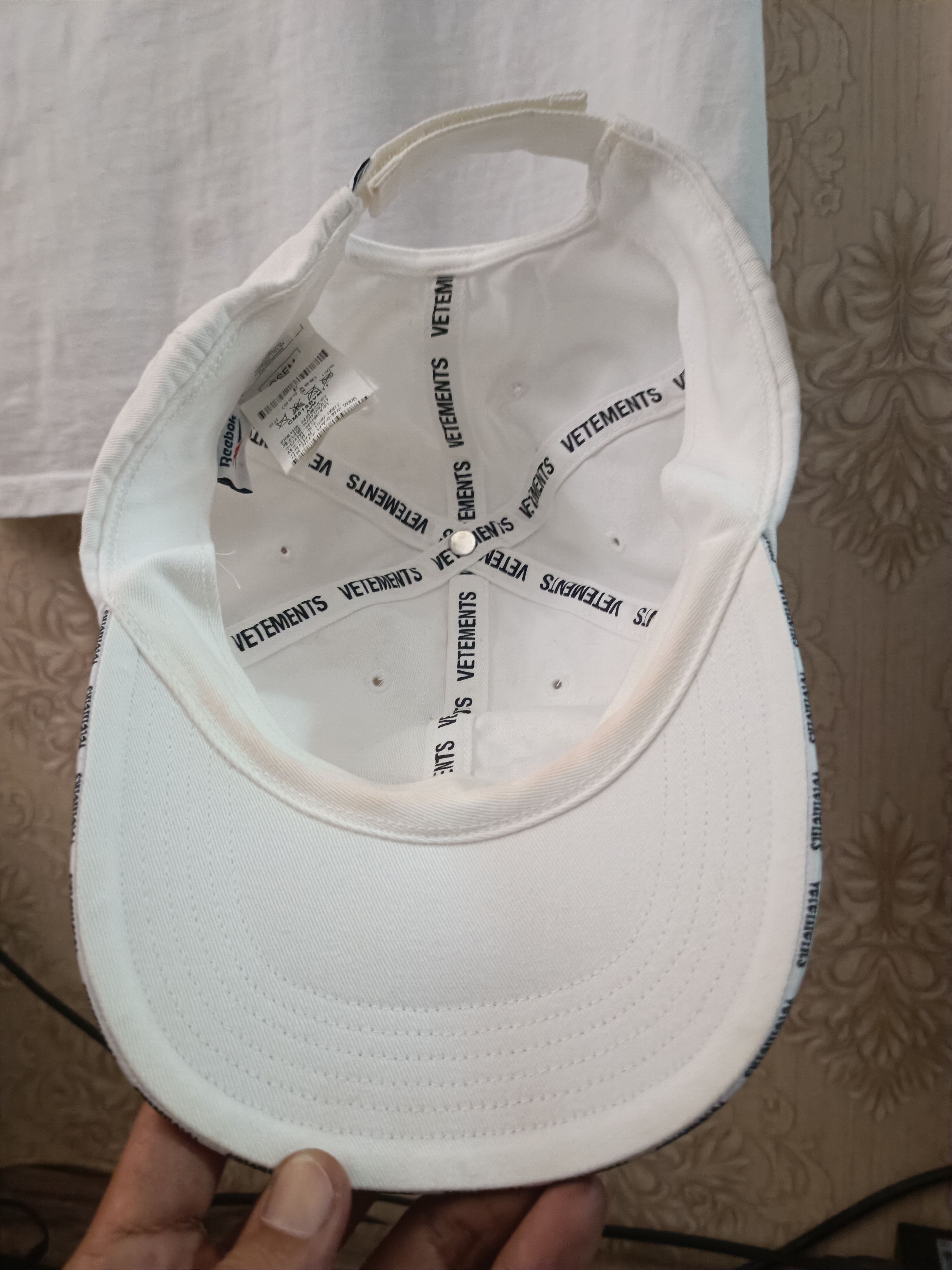 Reebok × Vetements ♦️Reebook X Vetements Embroidery Cap Size ONE SIZE - 11 Thumbnail