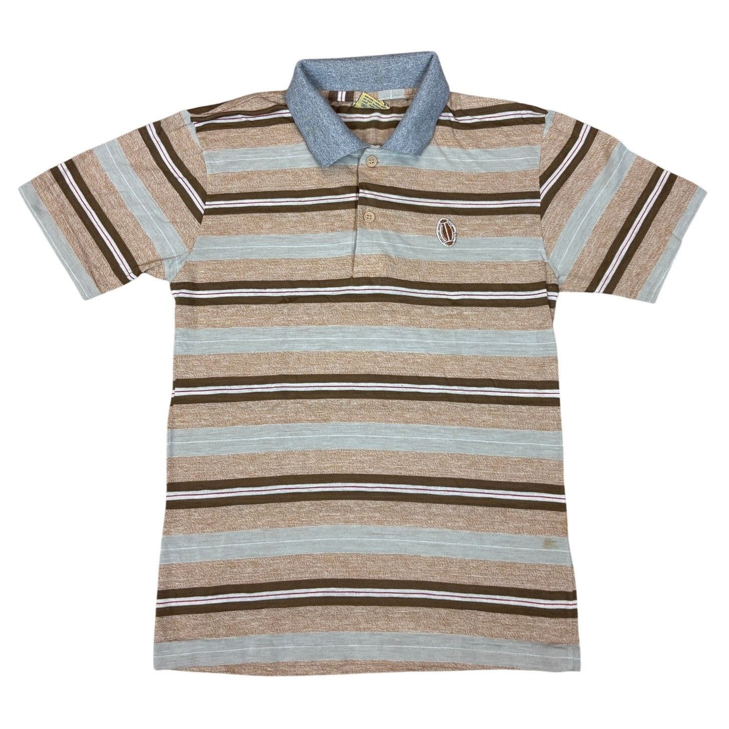 Vintage Vintage 60s 70s Brittish Sport Rugby Polo Shirt Men's Large Size US L / EU 52-54 / 3 - 1 Thumbnail