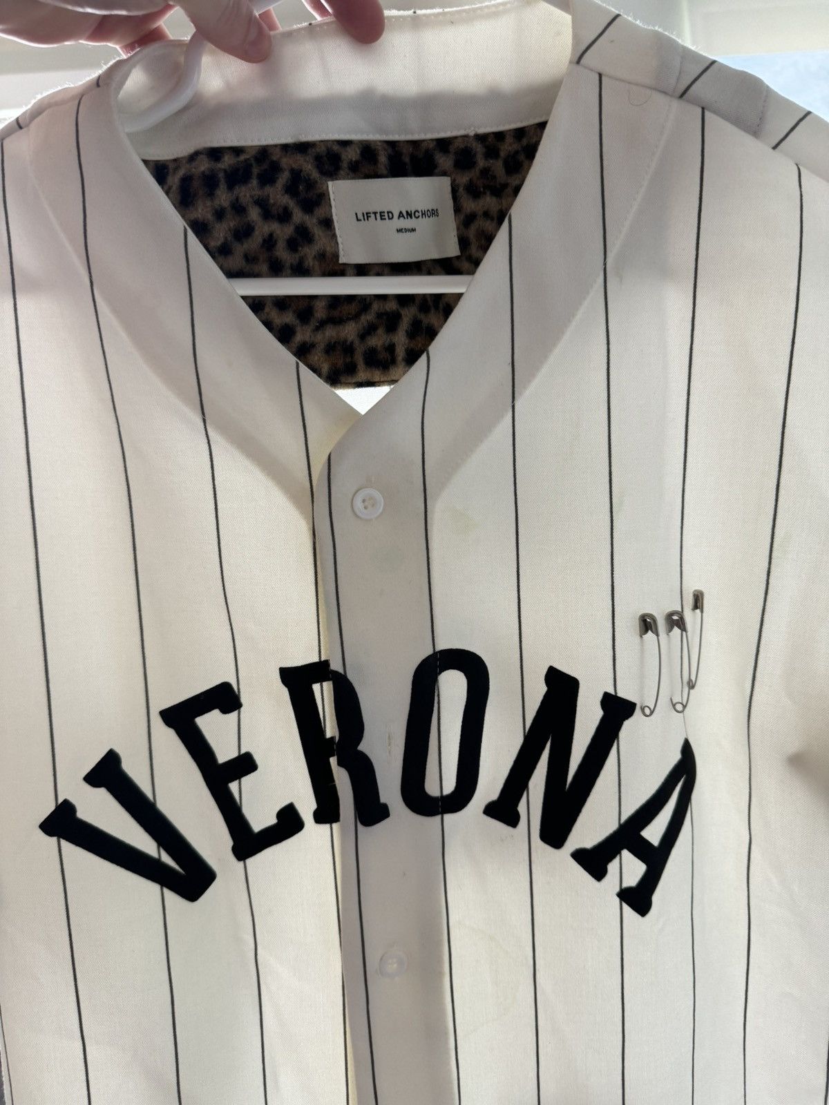Lifted Anchors Lifted Anchors Pinstripe Jersey ‘Verona’ Size US M / EU 48-50 / 2 - 2 Thumbnail