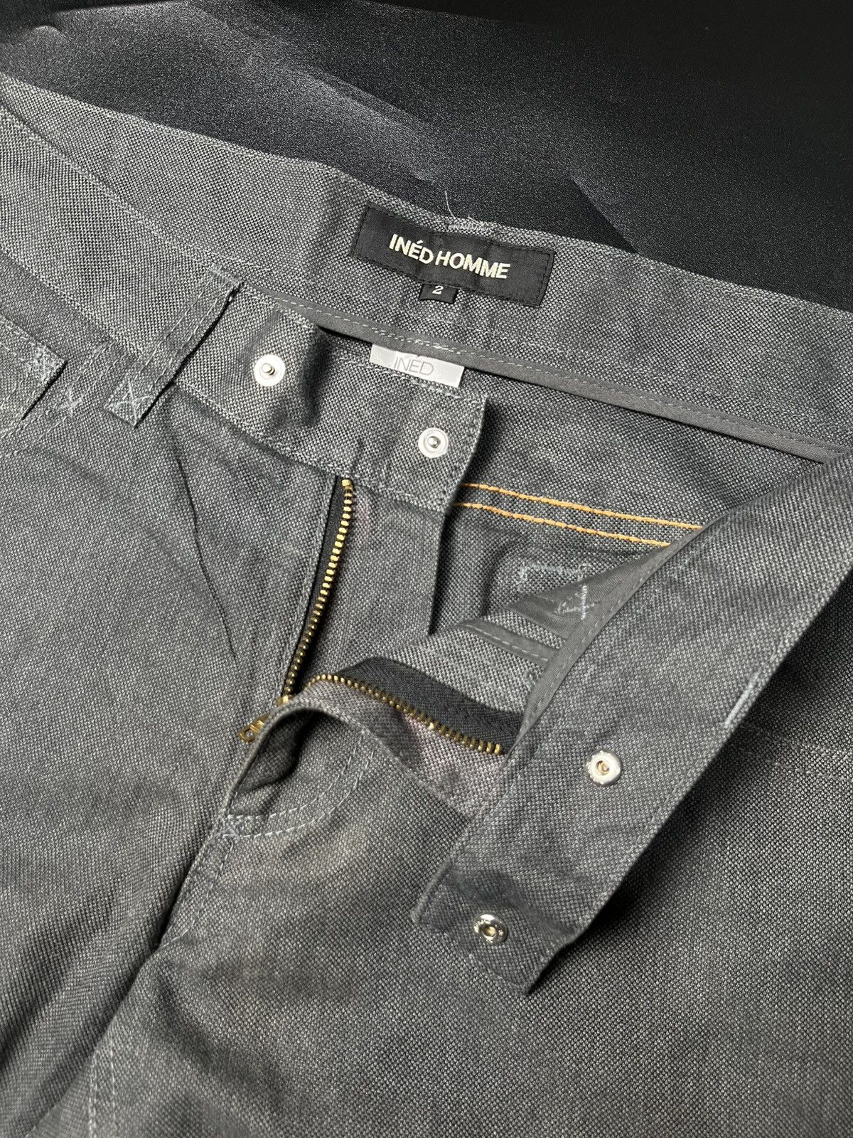 Japanese Brand INED HOMME BY YOHJI YAMAMOTO Size US 30 / EU 46 - 6 Thumbnail