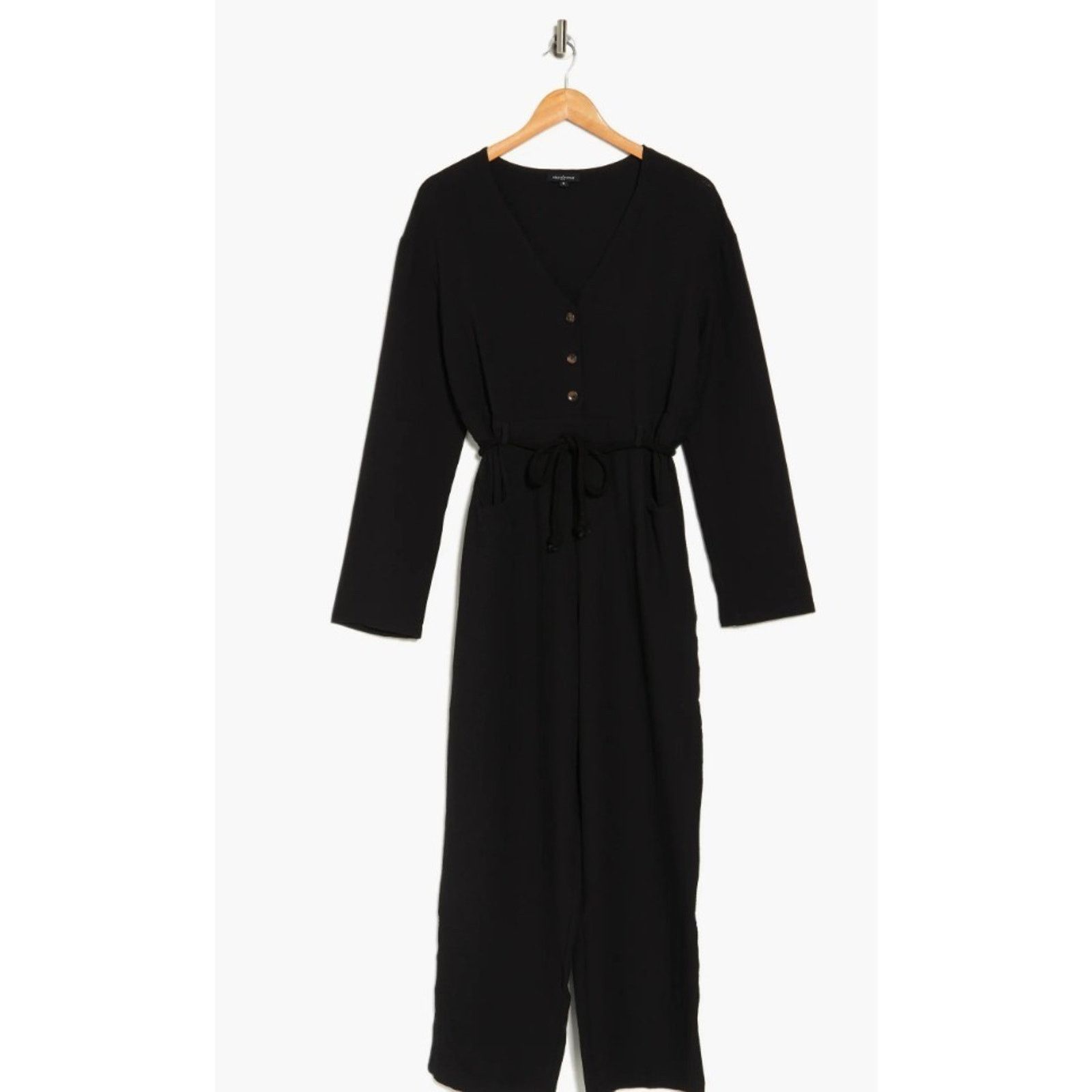 Other NWT Women's Area Stars Bella Jumpsuit, Black, Small Size 28" / US 6 / IT 42 - 3 Thumbnail