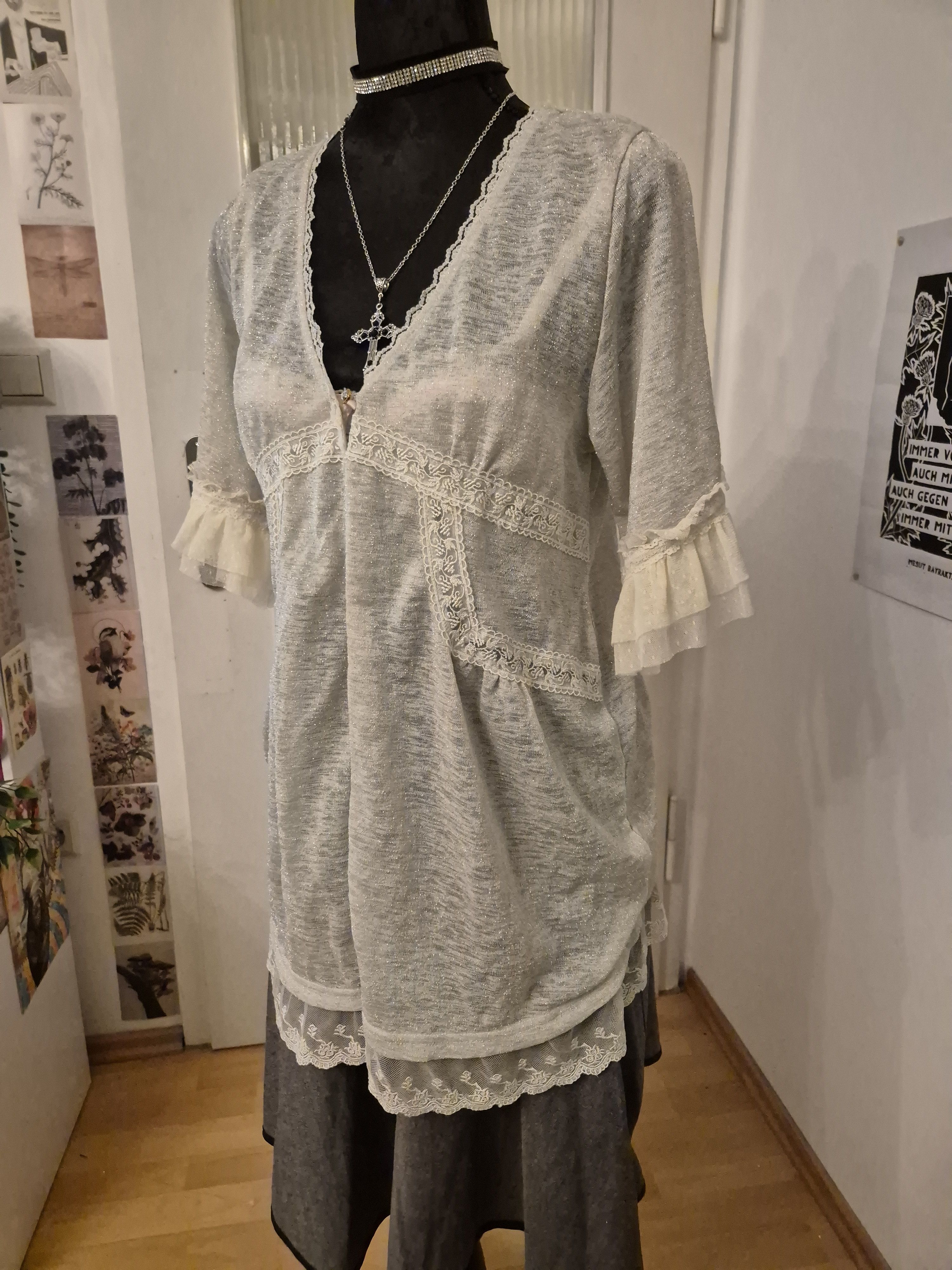 Other RARE vintage piece!! unique axes femme cardigan lolita gairy Size M / US 6-8 / IT 42-44 - 6 Thumbnail