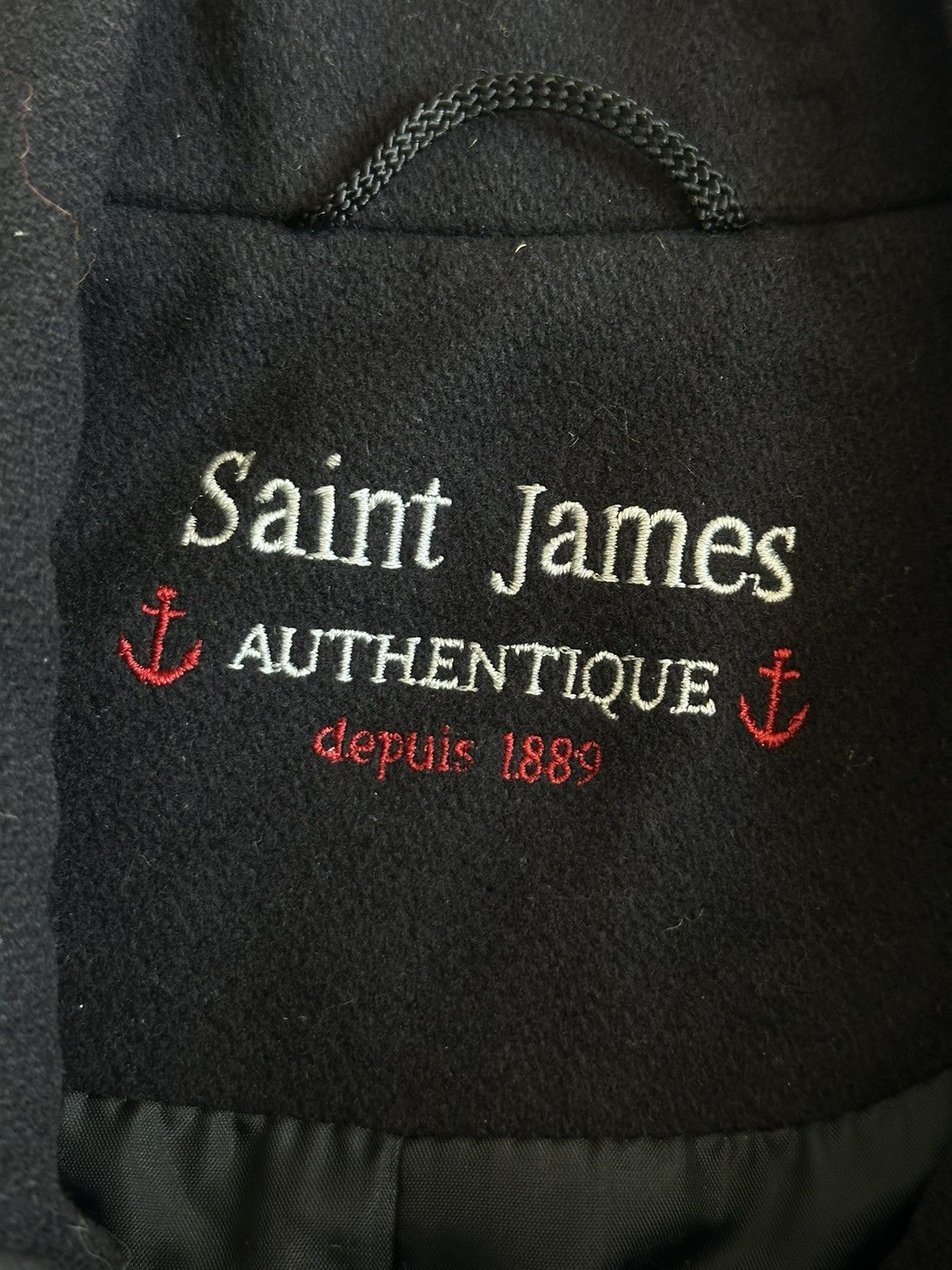 Gloverall × Saint James × Vintage Saint James Authentique Wool Women Blazer Coat Jacket Size 8 Size M / US 6-8 / IT 42-44 - 6 Thumbnail