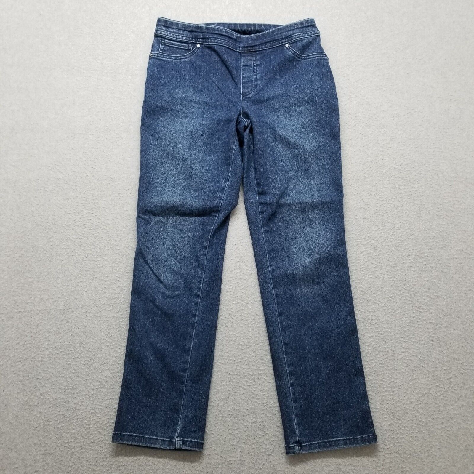 Chicos Chicos Jeans Womens 00 Blue 28x27 Stretch Ankle Size 24" / US 00 / IT 34 - 1 Thumbnail