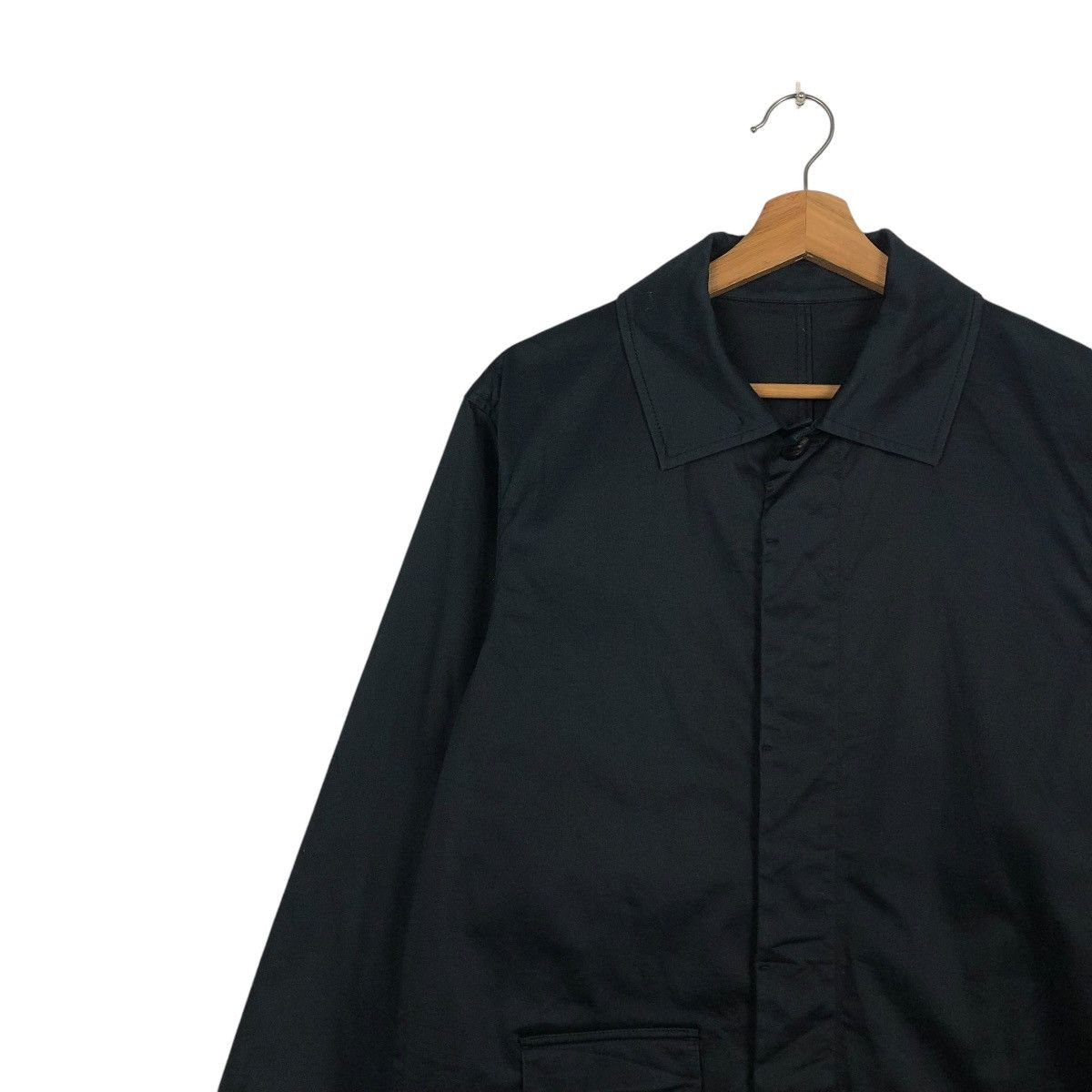 Japanese Brand 🔥ICONIC BLACK WORKER CHORE JACKET MR. JUNKO ISSEY MIYAKE Size US M / EU 48-50 / 2 - 9 Thumbnail