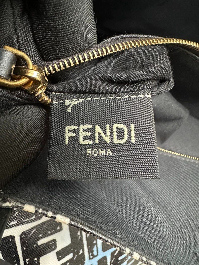 Fendi Fendi California Sky Series Blue Tote Bag-2505 Size ONE SIZE - 6 Thumbnail