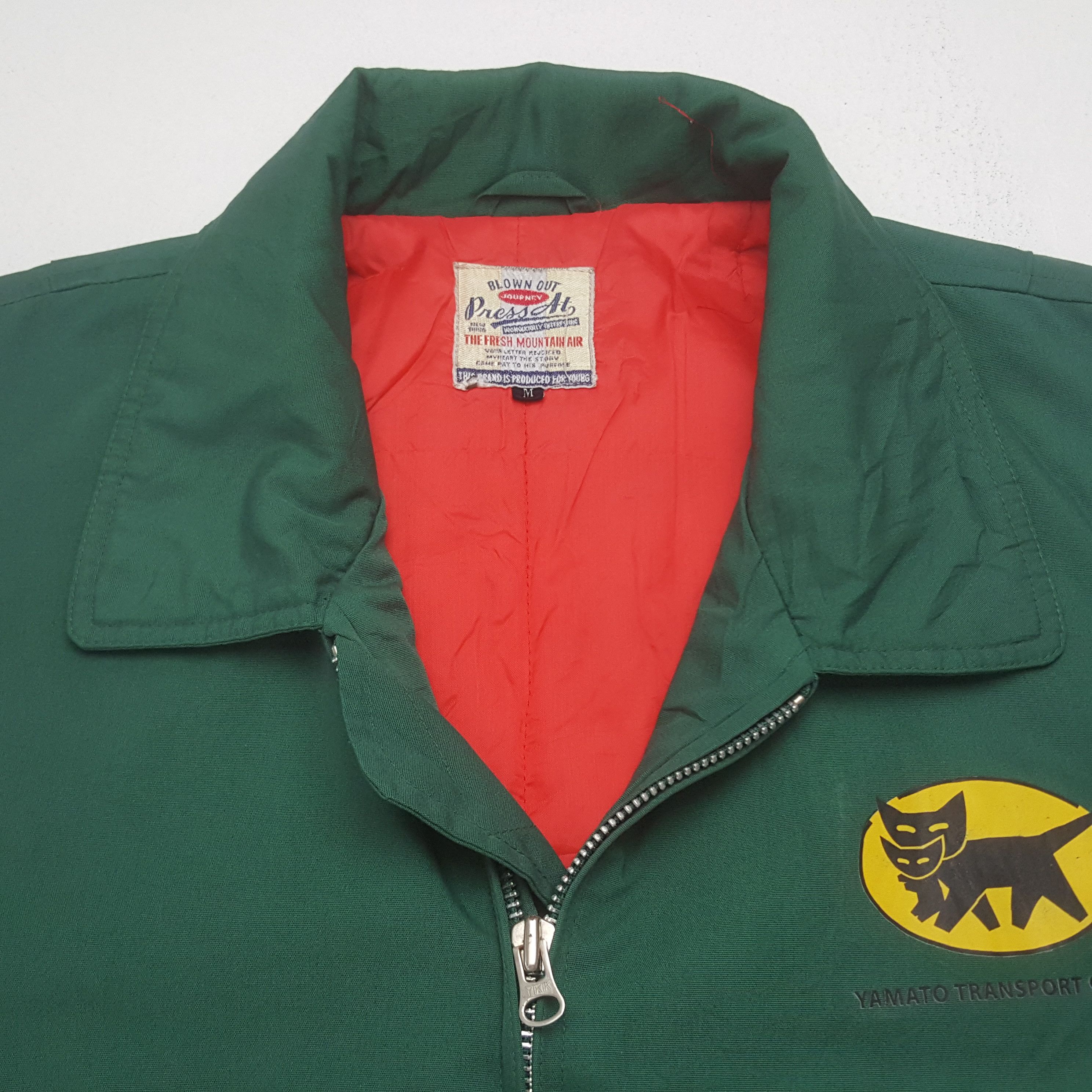 Japanese Brand Vintage Yamato Transport Custom Worker Bomber Jacket Size US M / EU 48-50 / 2 - 5 Thumbnail