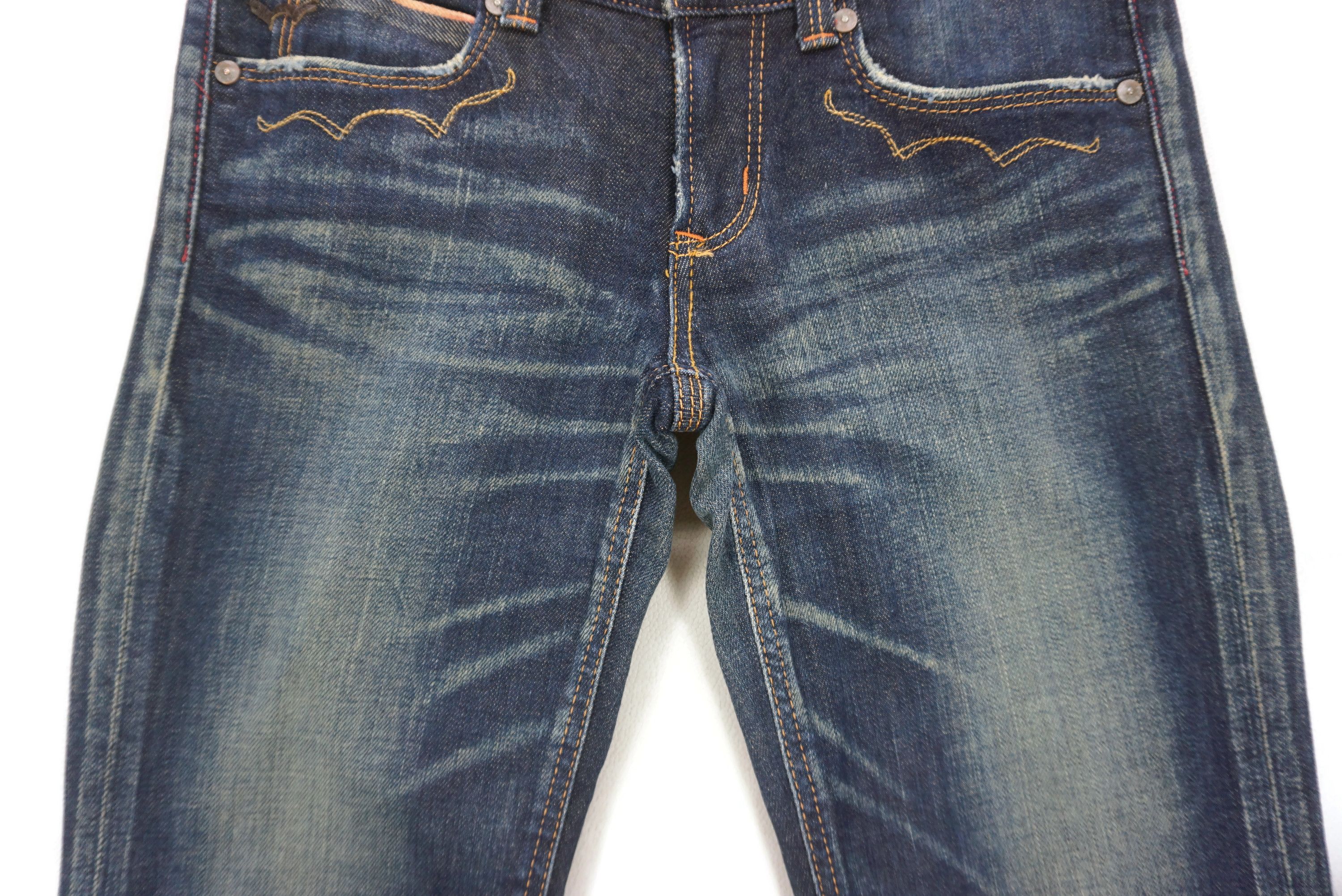Japanese Brand Edwin Jeans Size 28 fit W30xL30 Made in Japan Blue Trip Size 28" / US 6 / IT 42 - 5 Thumbnail