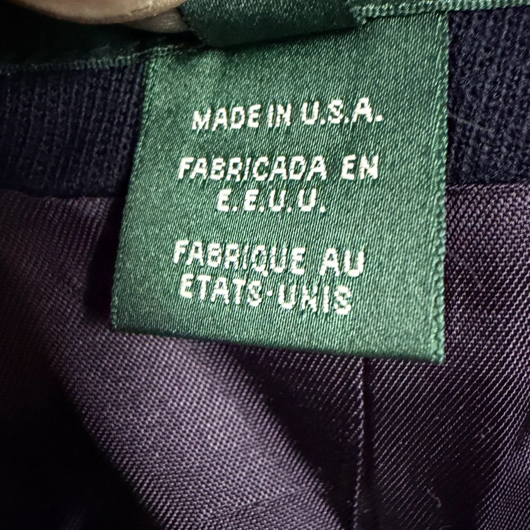 Ralph Lauren VINTAGE Lauren Ralph Lauren Blazer Women 12 Blue Wool Five-Button Notch Lapel Longline Business Suit Jacket Size XL / US 12-14 / IT 48-50 - 6 Thumbnail