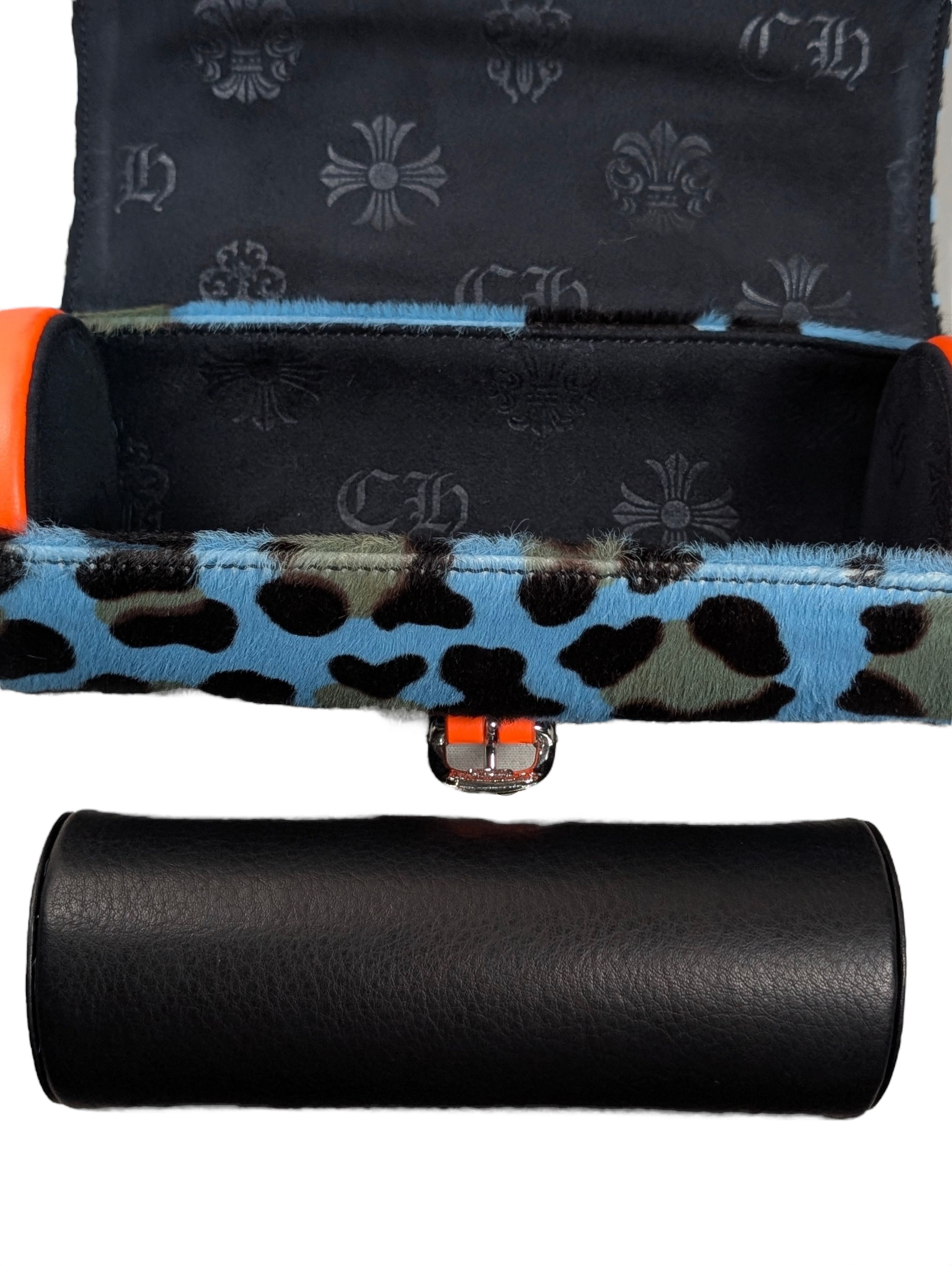 Chrome Hearts St. Barths Cheetah Triple Cross Patch Watch Roll Size ONE SIZE - 5 Thumbnail