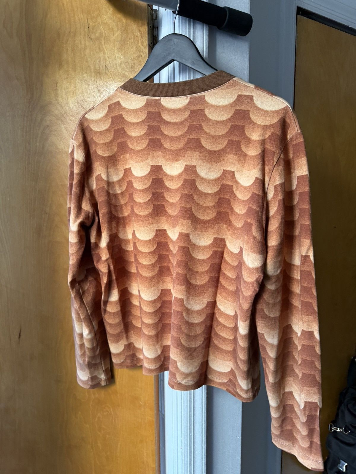 Alexander McQueen McQueen Vintage Orange Ombre Pattern Sweater Size US M / EU 48-50 / 2 - 5 Thumbnail