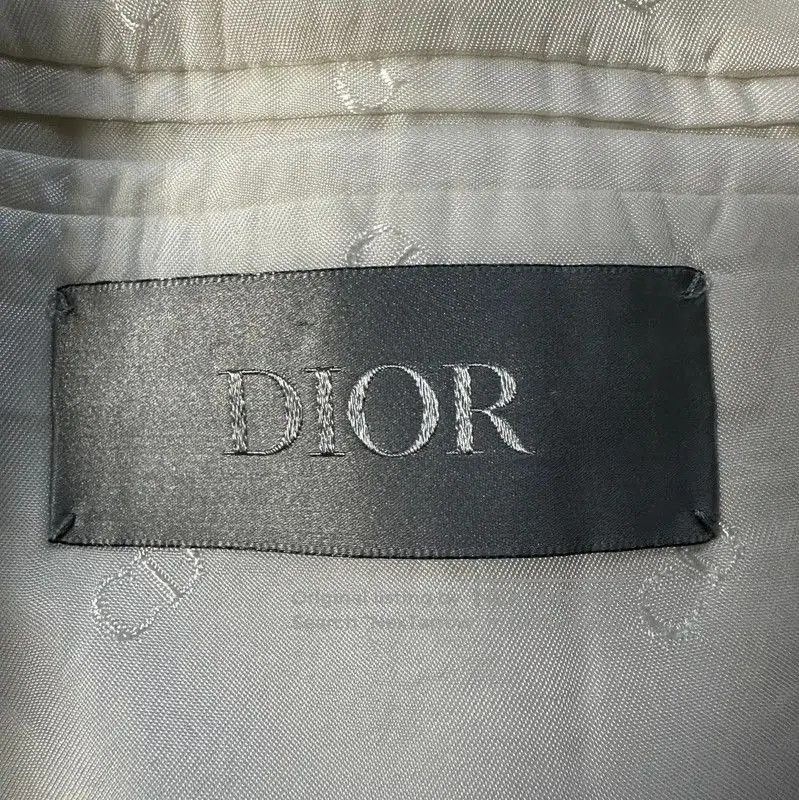 Dior Dior Wool Long Sleeve Coat in Off-White . Size US M / EU 48-50 / 2 - 5 Thumbnail