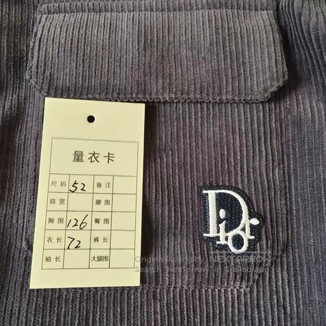 Dior Dior Oblique Patch Corduroy Jacket. Size US L / EU 52-54 / 3 - 6 Thumbnail