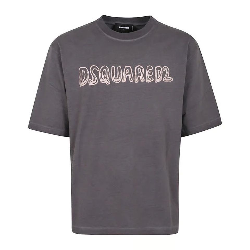Dsquared2 o1mle0126 Best Fade Loose Fit Cartoon Logo T-Shirt in Gray Size US S / EU 44-46 / 1 - 1 Thumbnail