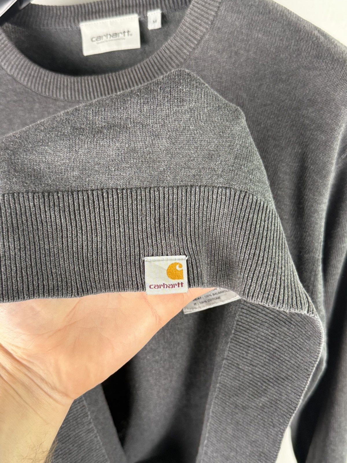 Carhartt Wip Carhartt WIP Playoff Sweater - Minimal Streetwear Essential Size US M / EU 48-50 / 2 - 2 Thumbnail