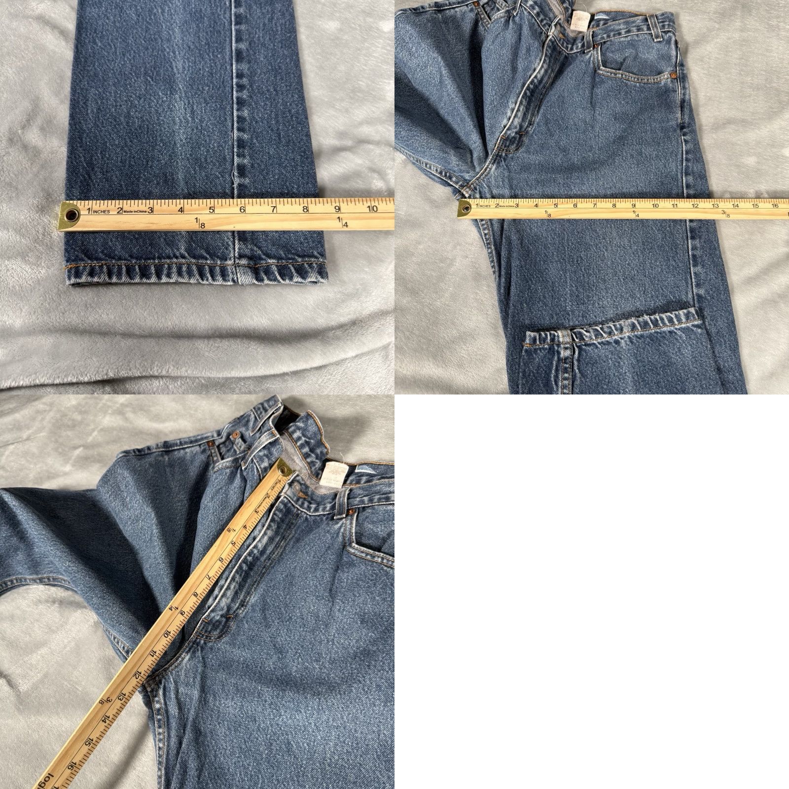 Levi's VINTAGE Levi's 505 Jeans Mens Regular Pants 32 Inseam 33 Red Tab 90s Size US 32 / EU 48 - 8 Thumbnail