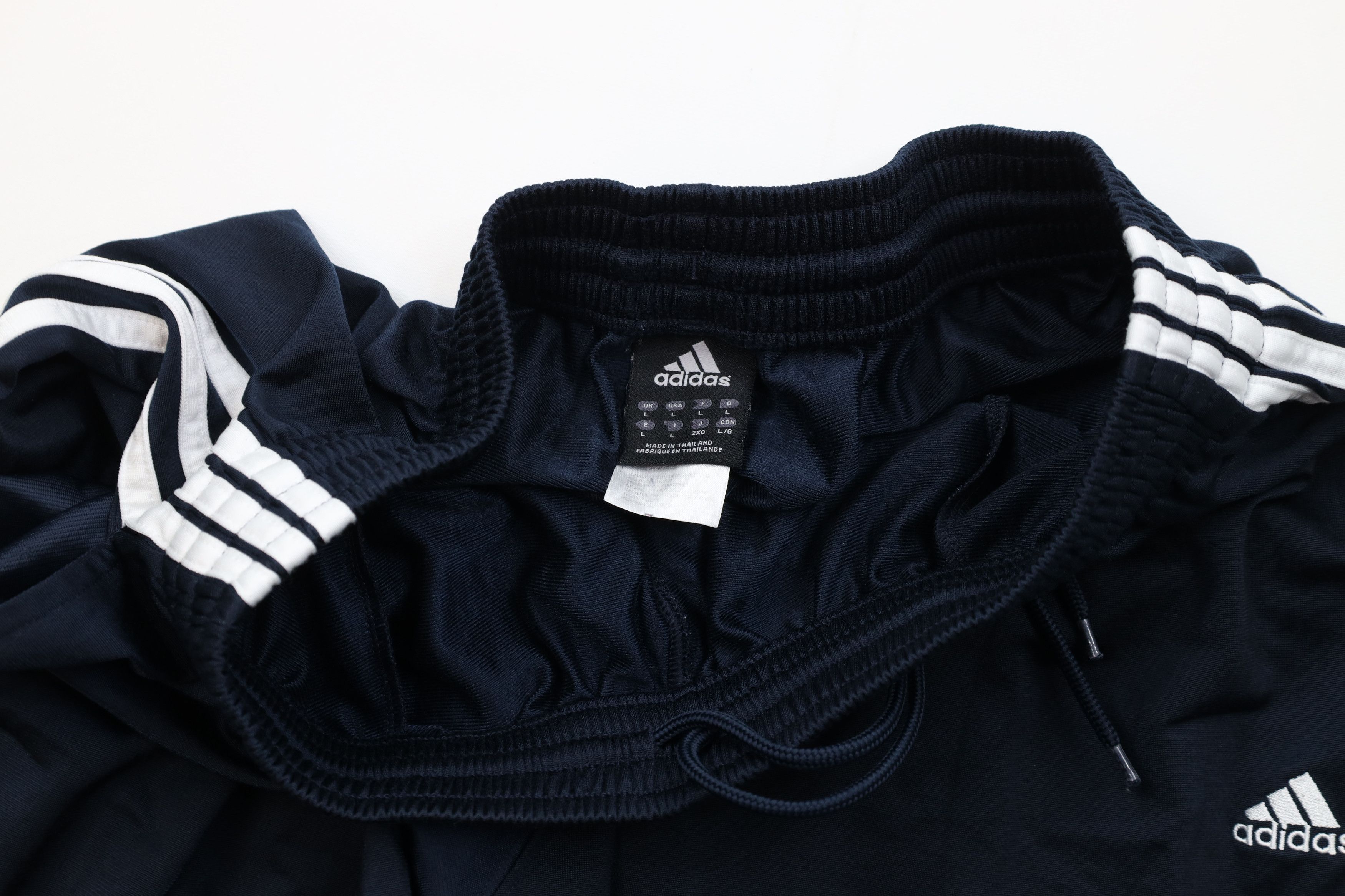 Adidas Vintage Y2K Adidas Wide Leg Sweatpants Pants Navy Blue Size US 36 / EU 52 - 9 Thumbnail