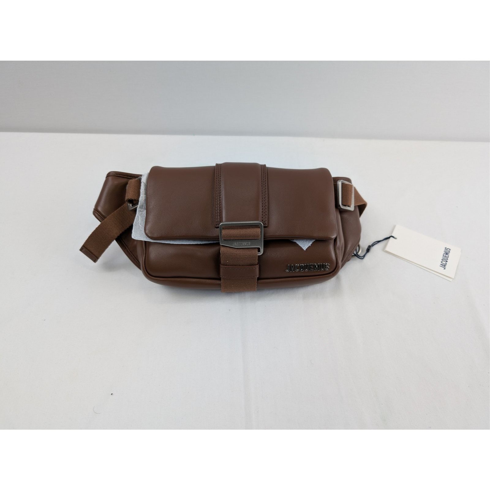 Jacquemus o1rshd1 Size: OS / La Banane Bambimou leather belt bag brown Size ONE SIZE - 2 Thumbnail