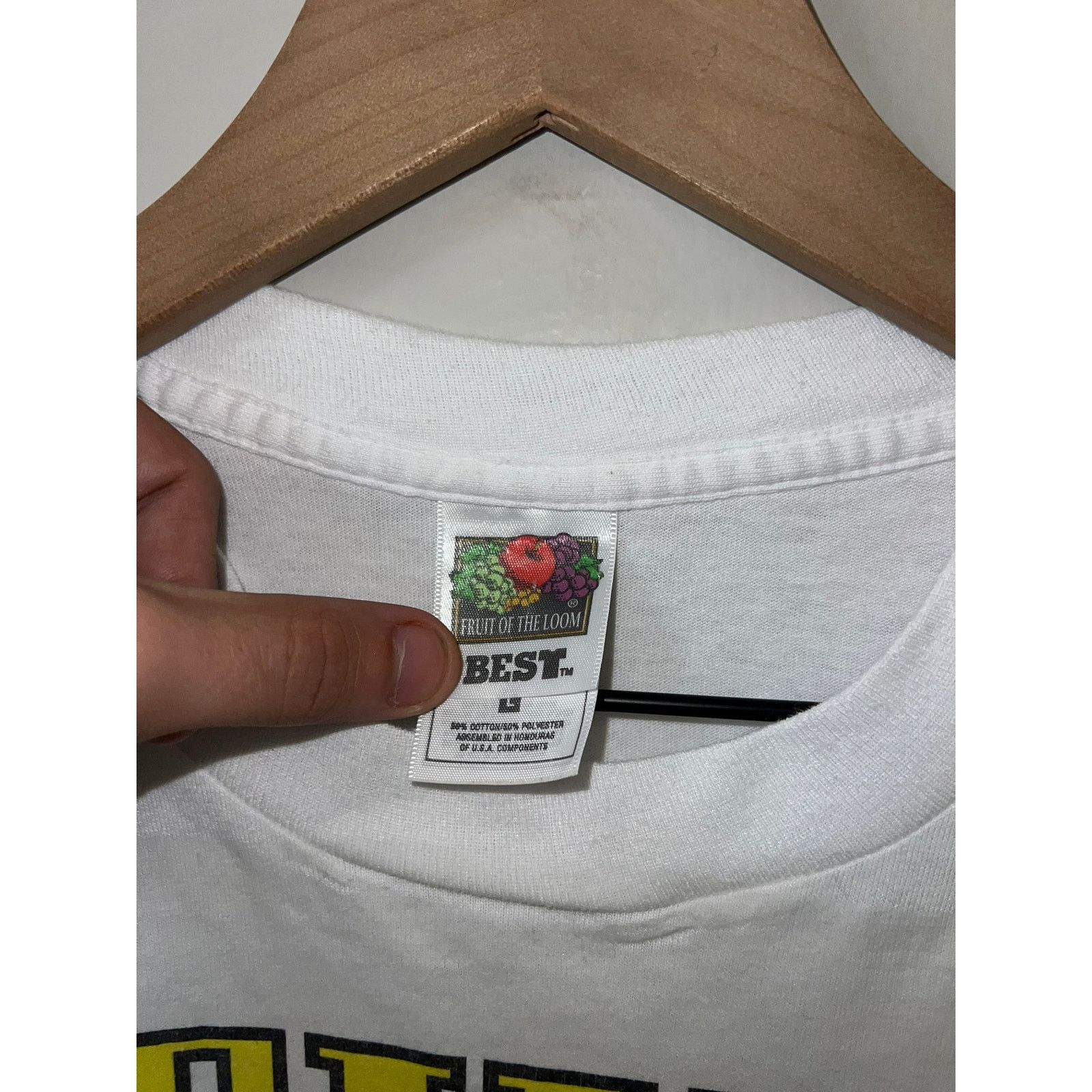 Fruit Of The Loom Vintage Halloween Shirt This Is My Halloween Costume 90s L Size US L / EU 52-54 / 3 - 4 Thumbnail