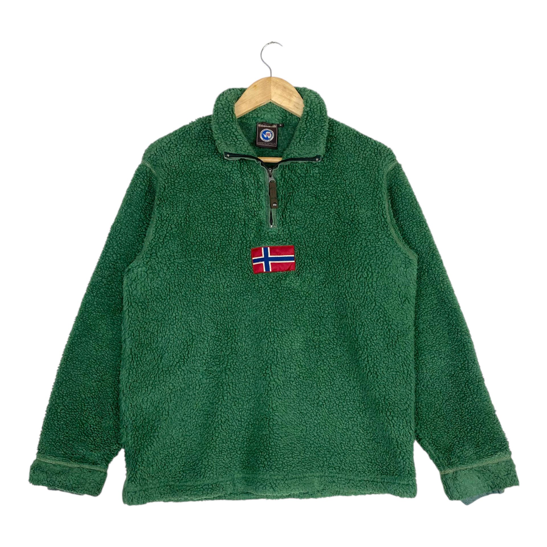 Napapijri 💥NAPAPIJRI GEOGRAPH HALFZIP PULLOVER SWEATER Size US S / EU 44-46 / 1 - 2 Thumbnail