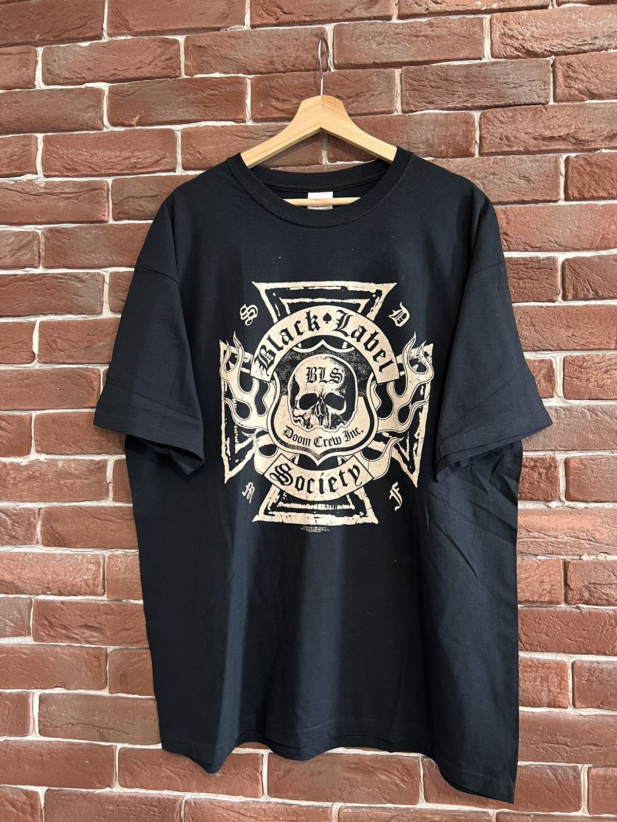 Band Tees Rare 00s Black Label Society Vintage Band Black Metal Tee Size US XL / EU 56 / 4 - 1 Thumbnail