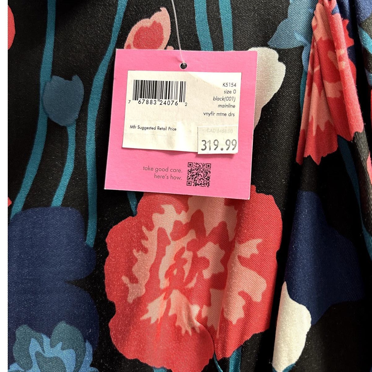 Kate Spade Kate Spade Viney Floral Matinee Mainline Dress size 0 Size XS / US 0-2 / IT 36-38 - 12 Thumbnail